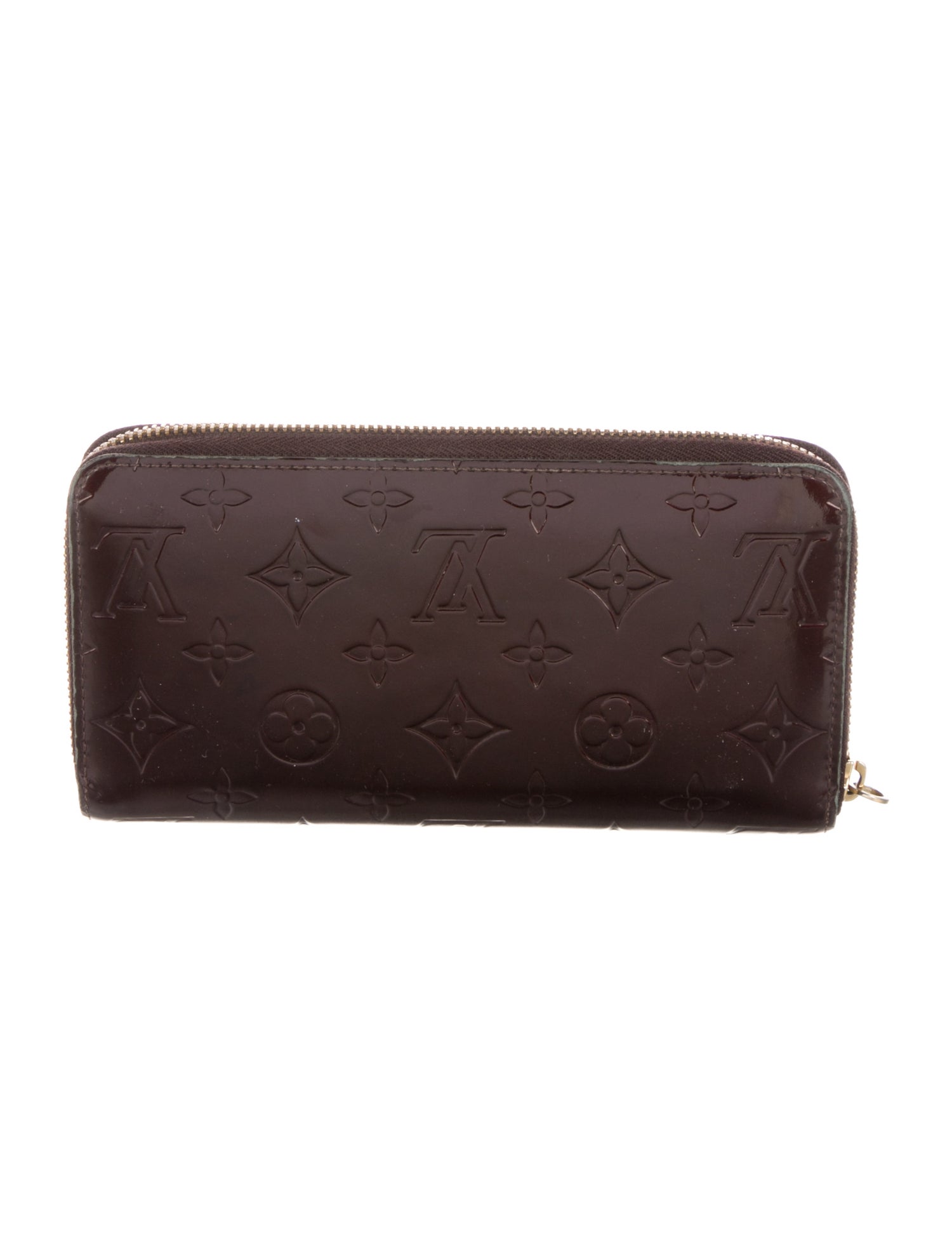 Louis Vuitton Vernis Patent Leather Zippy Wallet