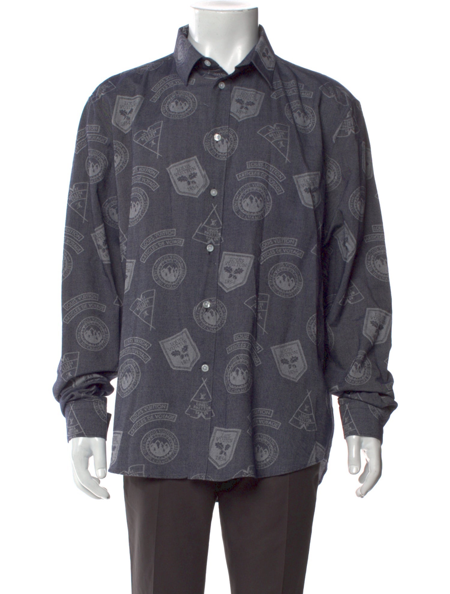 Louis Vuitton 2018 Printed Shirt