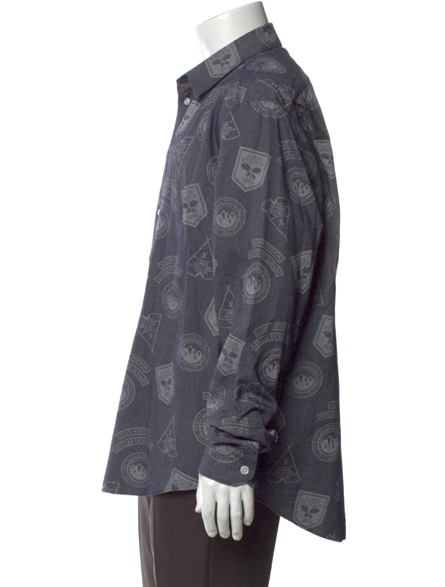 Louis Vuitton 2018 Printed Shirt