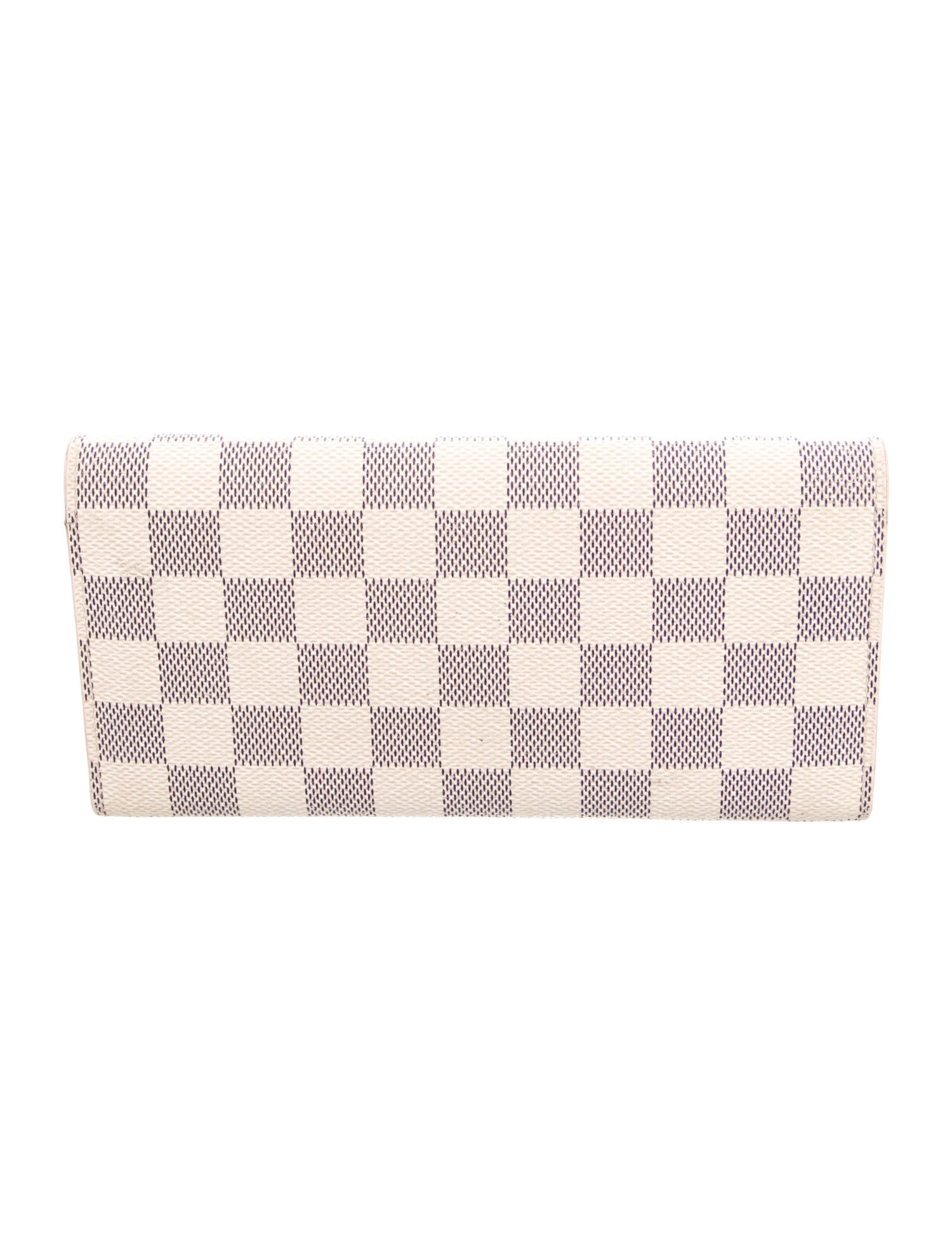 Louis Vuitton 2014 Damier Azur Pattern Emilie Wallet