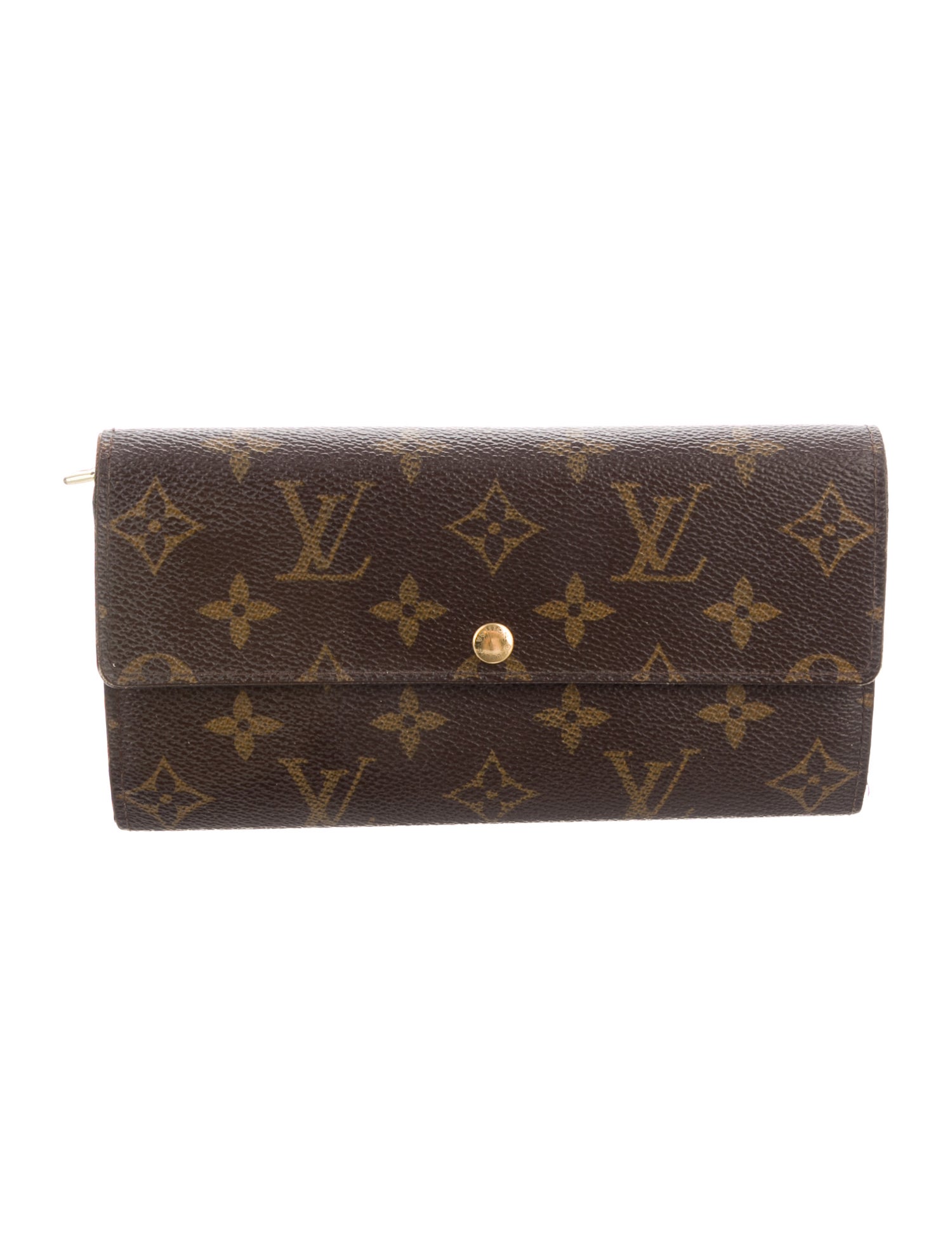 Louis Vuitton 2010 LV Monogram Sarah Wallet