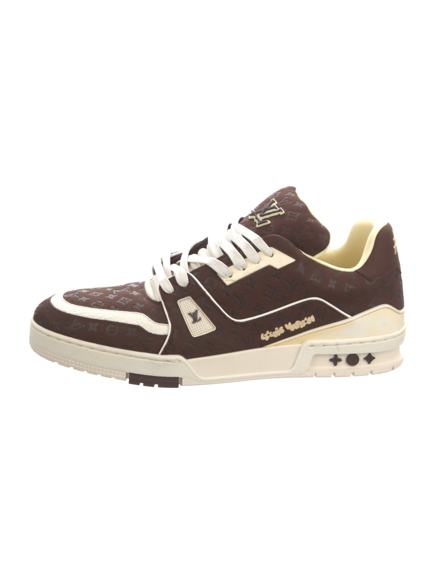 Louis Vuitton LV Monogram Leather Sneakers