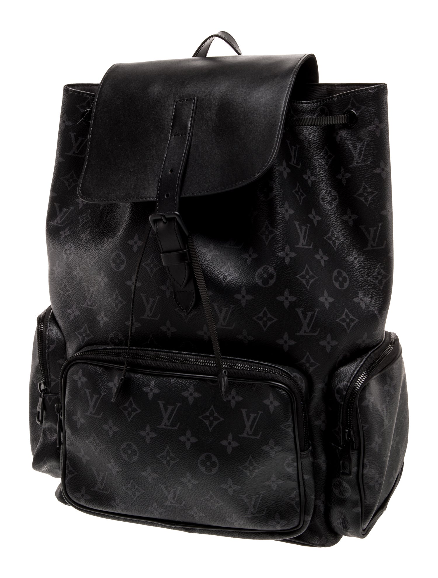 Louis Vuitton Monogram Eclipse LV Monogram Trio