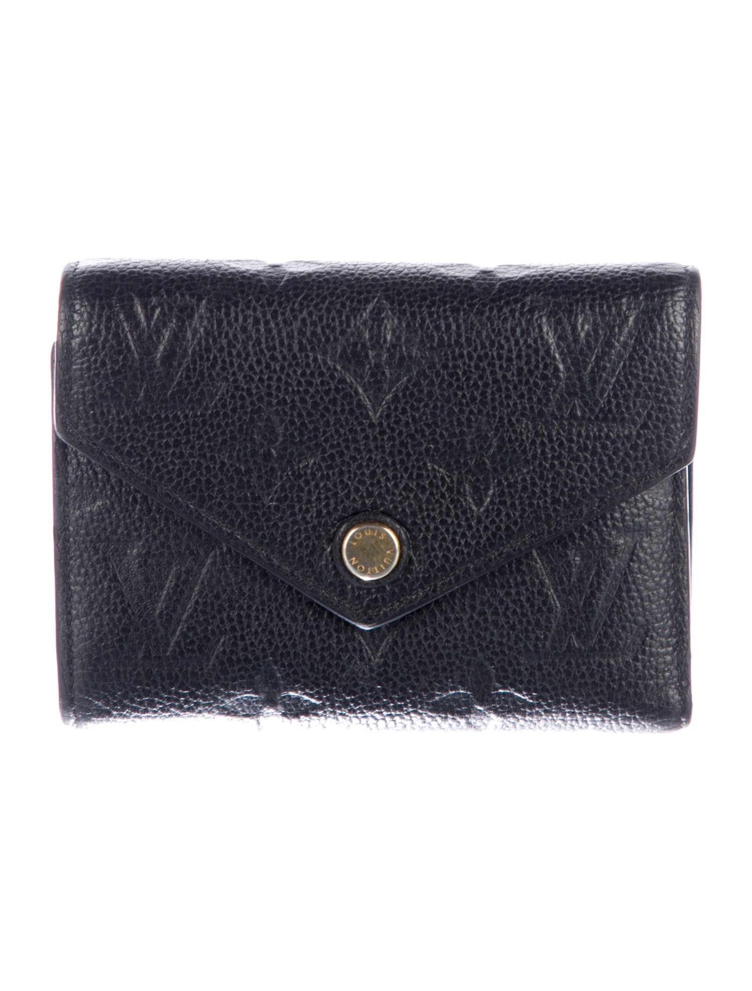 Louis Vuitton Monogram Pattern Empreinte Leather Compact Wallet