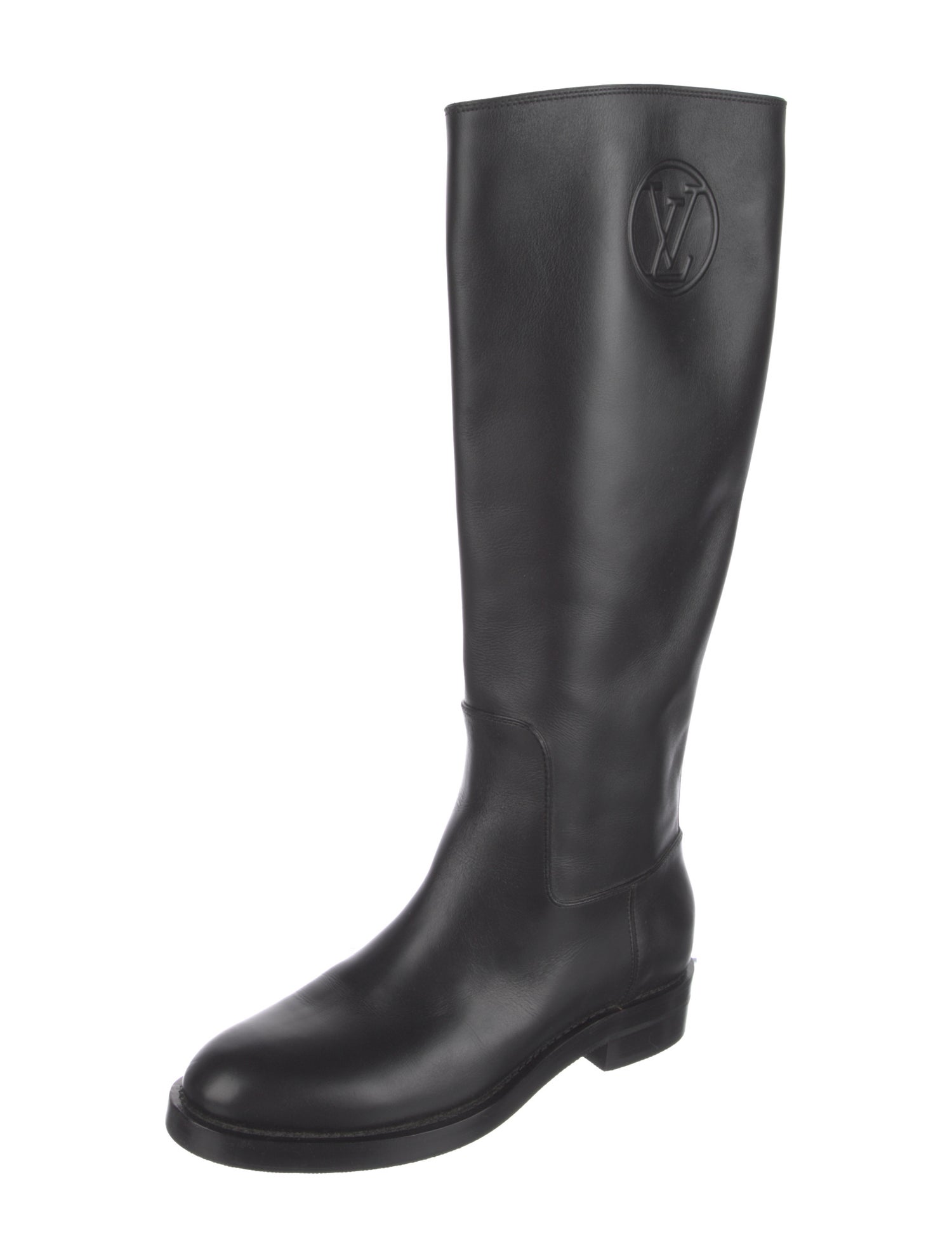 Louis Vuitton LV Monogram Leather Riding Boots