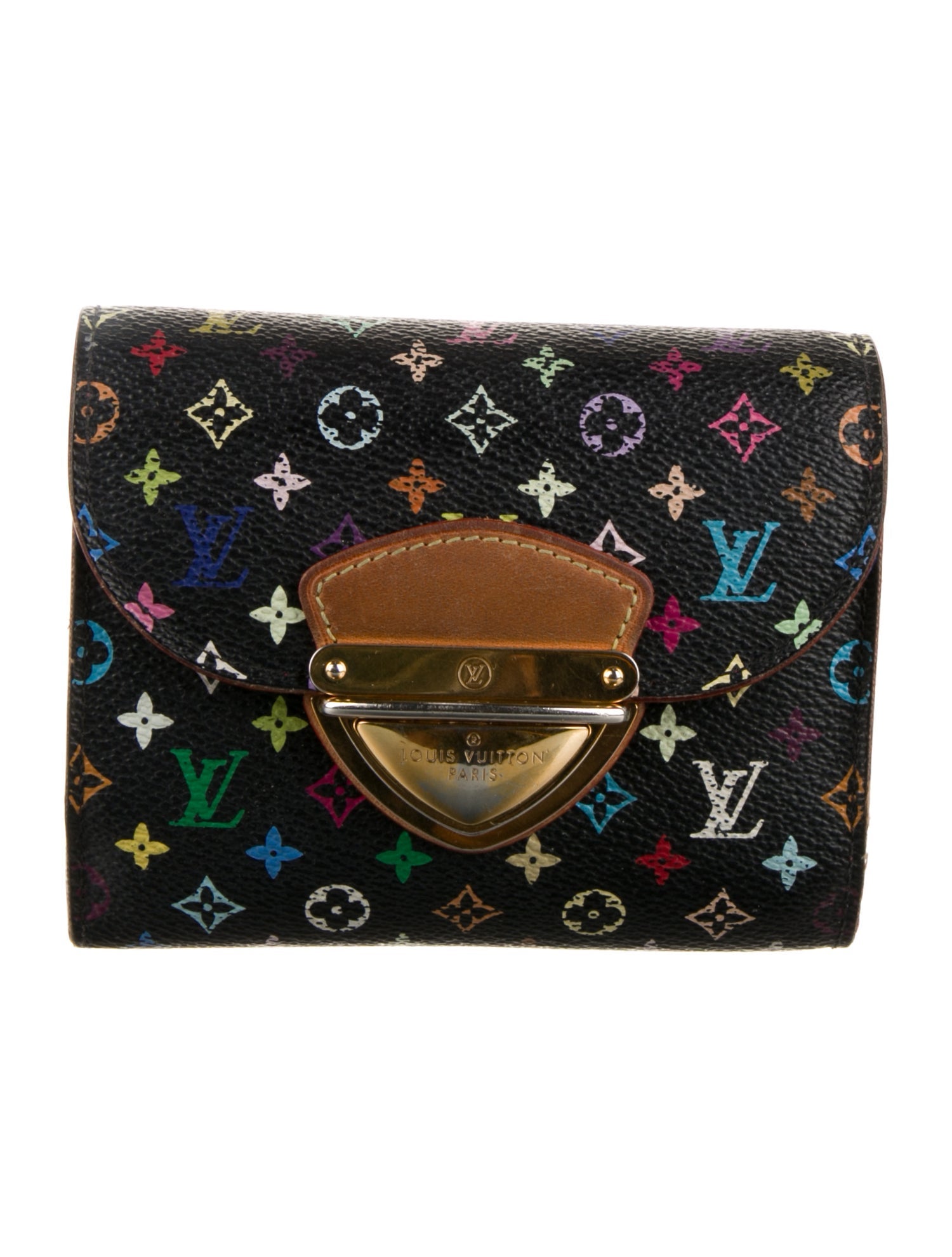 Louis Vuitton Multicolore Monogram Pattern Coated Canvas Wallet