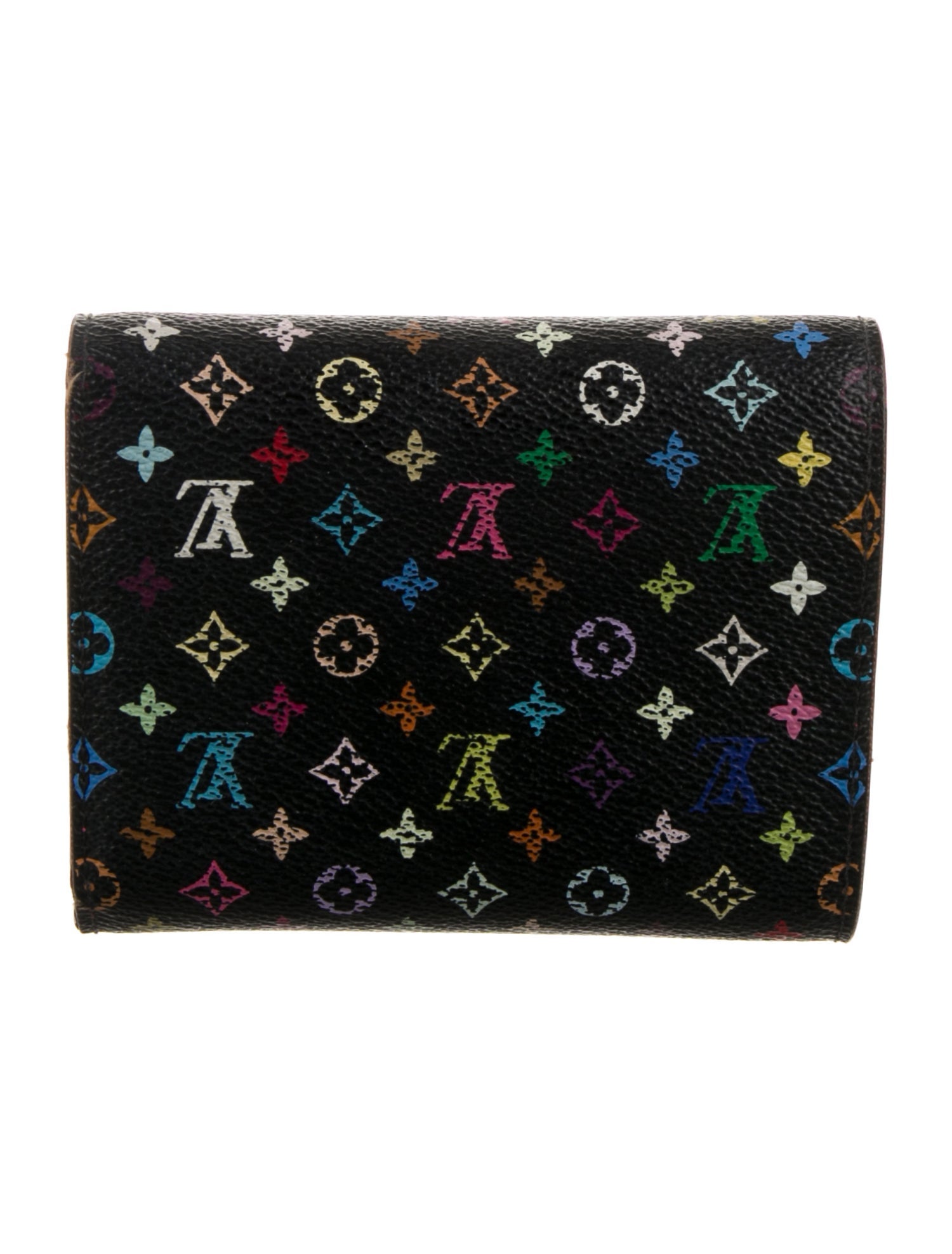 Louis Vuitton Multicolore Monogram Pattern Coated Canvas Wallet
