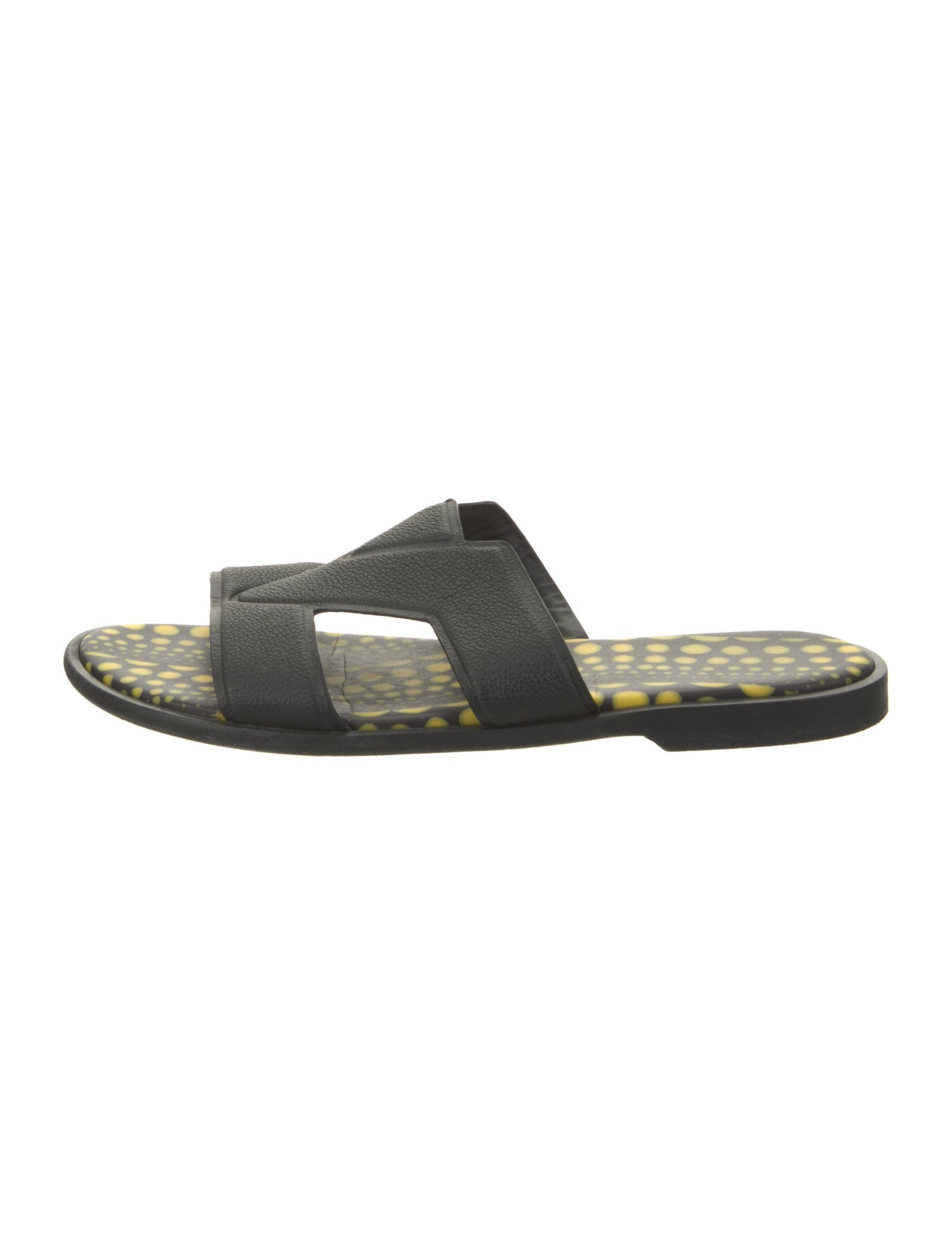 Louis Vuitton Leather Slides