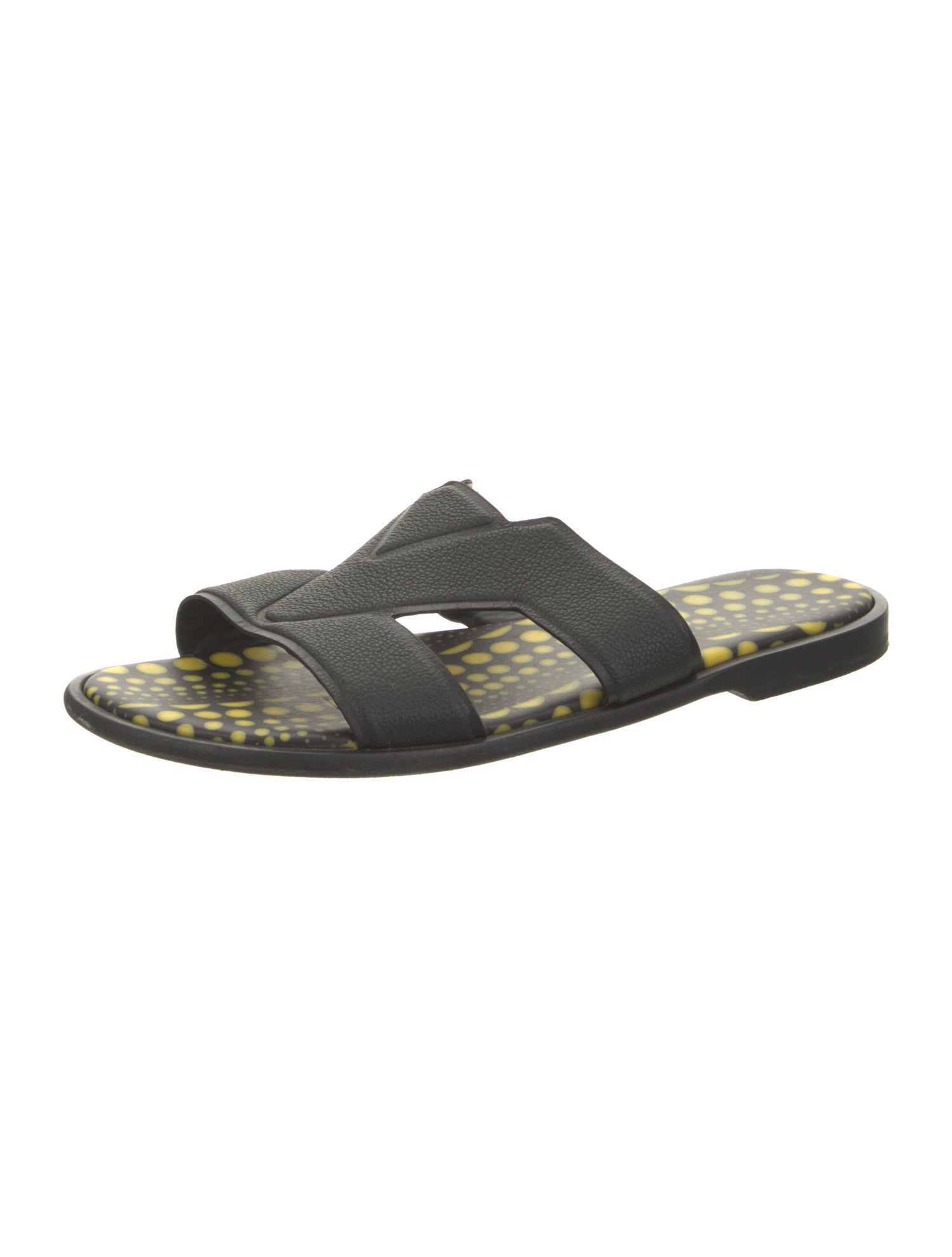 Louis Vuitton Leather Slides