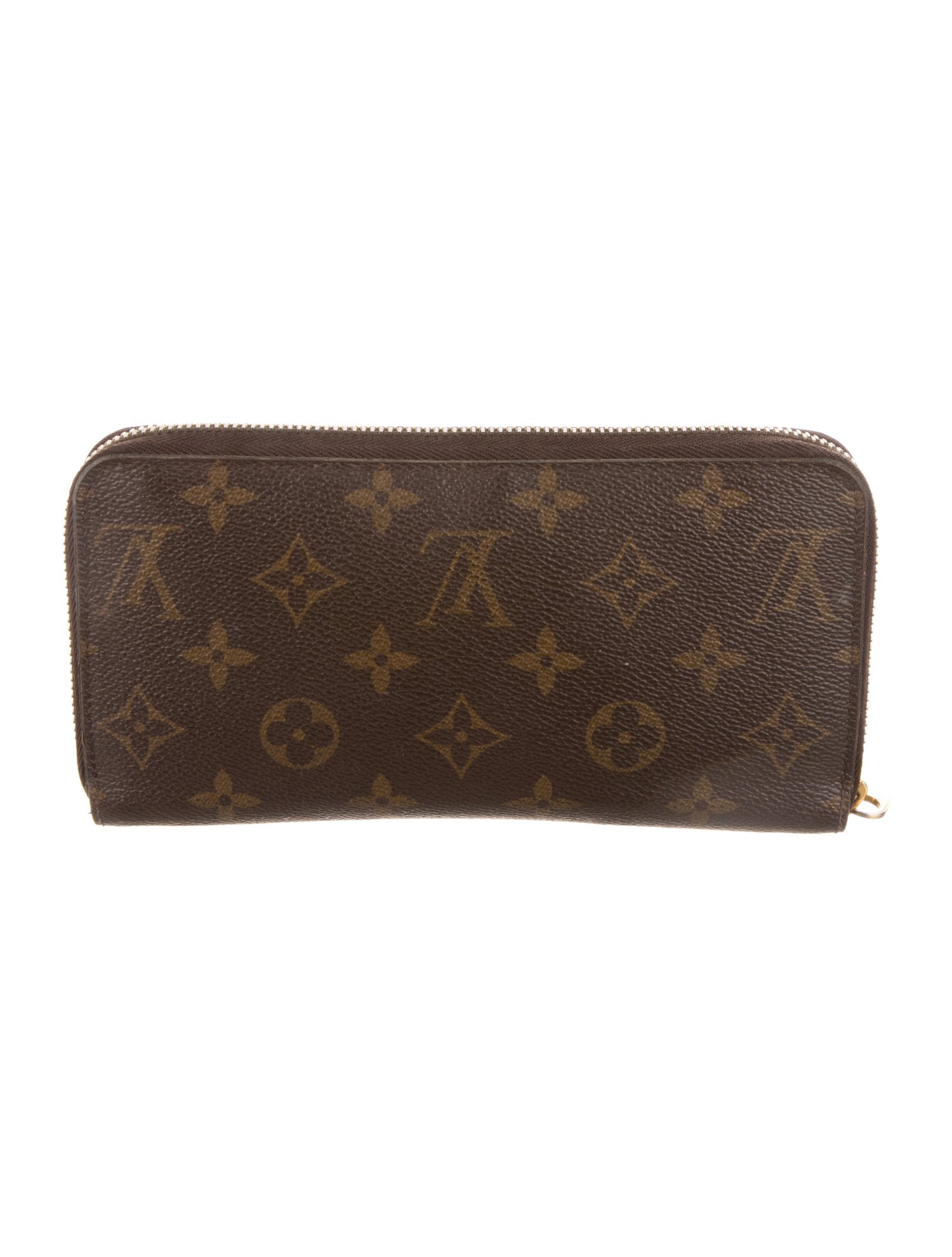 Louis Vuitton LV Monogram Coated Canvas Zippy Wallet