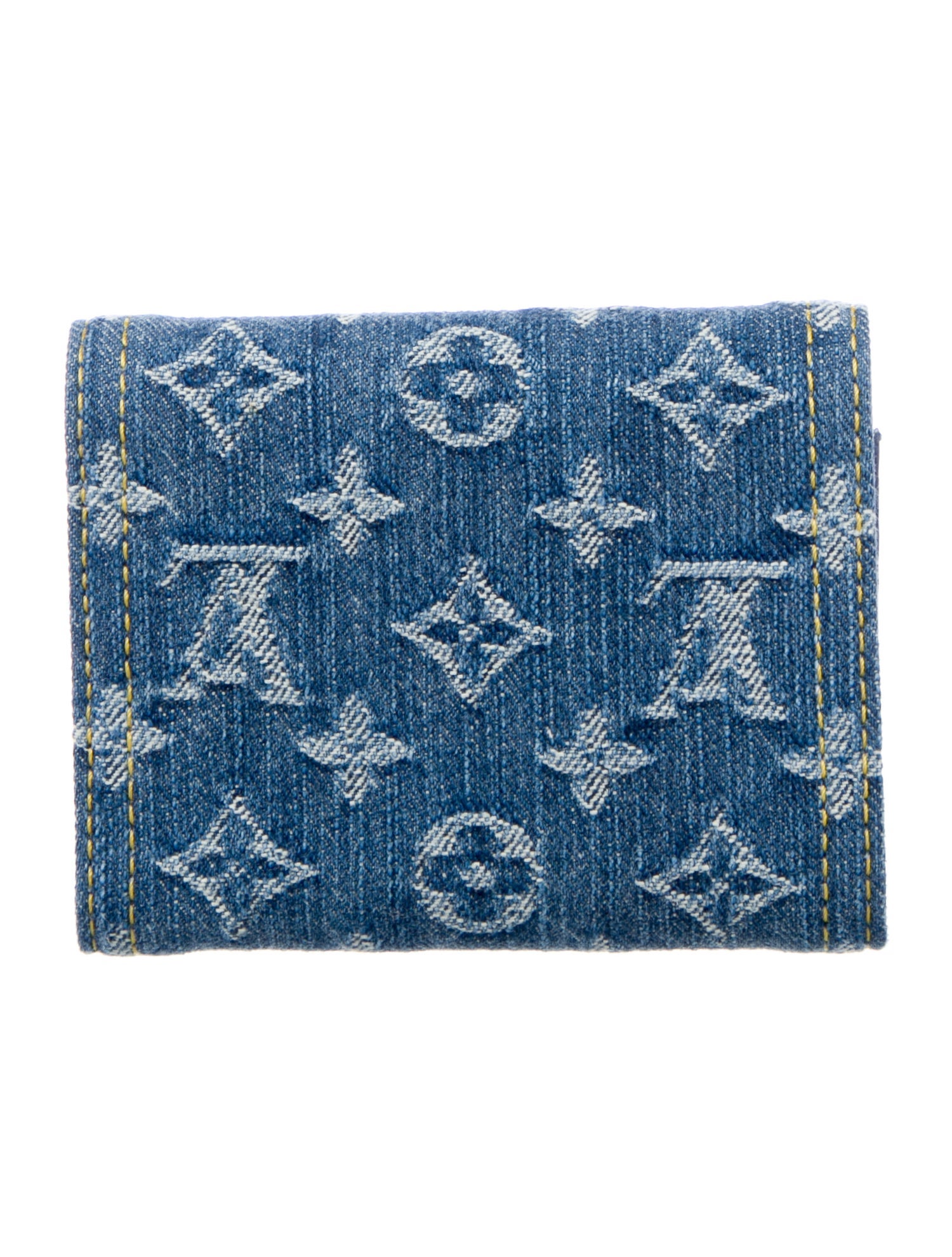 Louis Vuitton Monogram Denim Victorine Wallet
