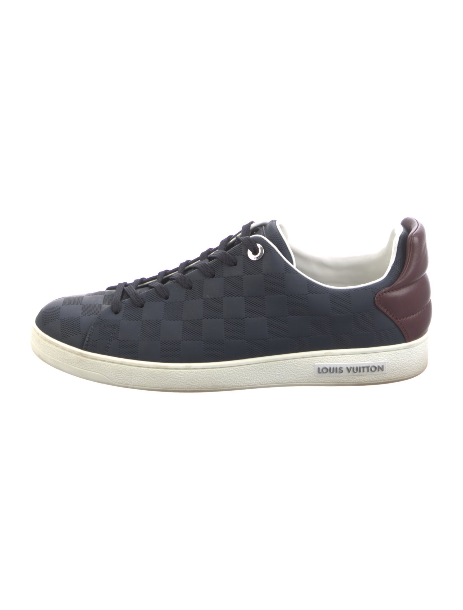 Louis Vuitton Leather Printed Sneakers