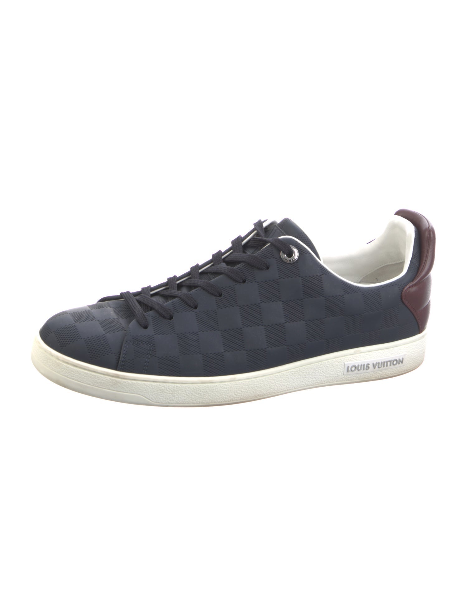 Louis Vuitton Leather Printed Sneakers