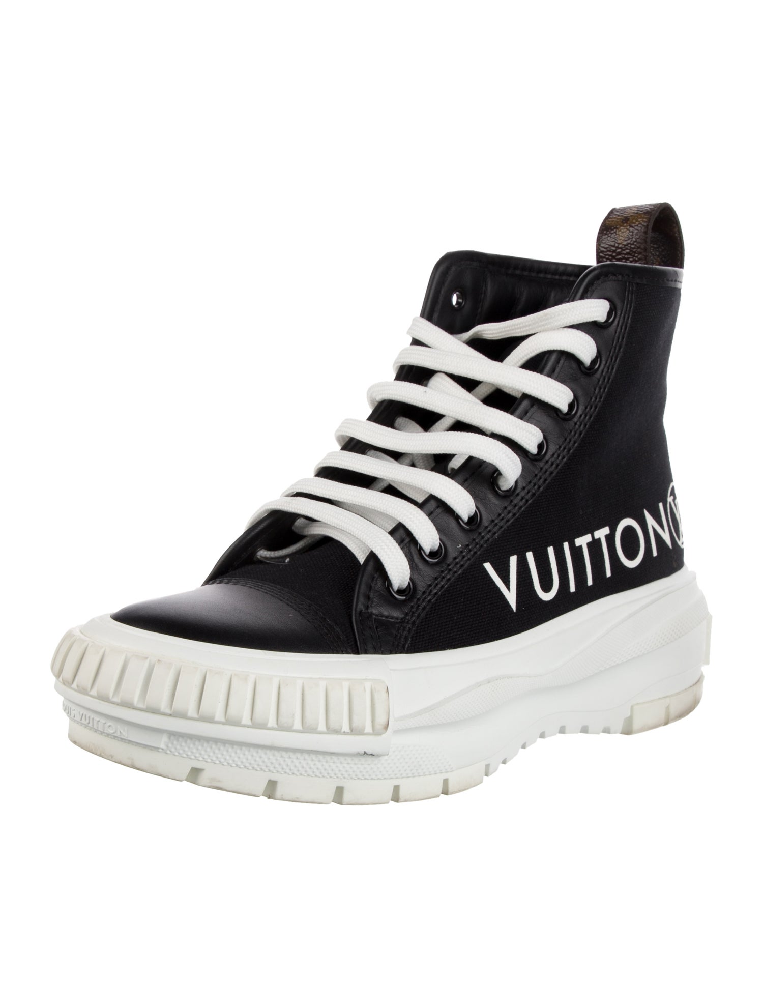 Louis Vuitton Canvas Printed Sneakers