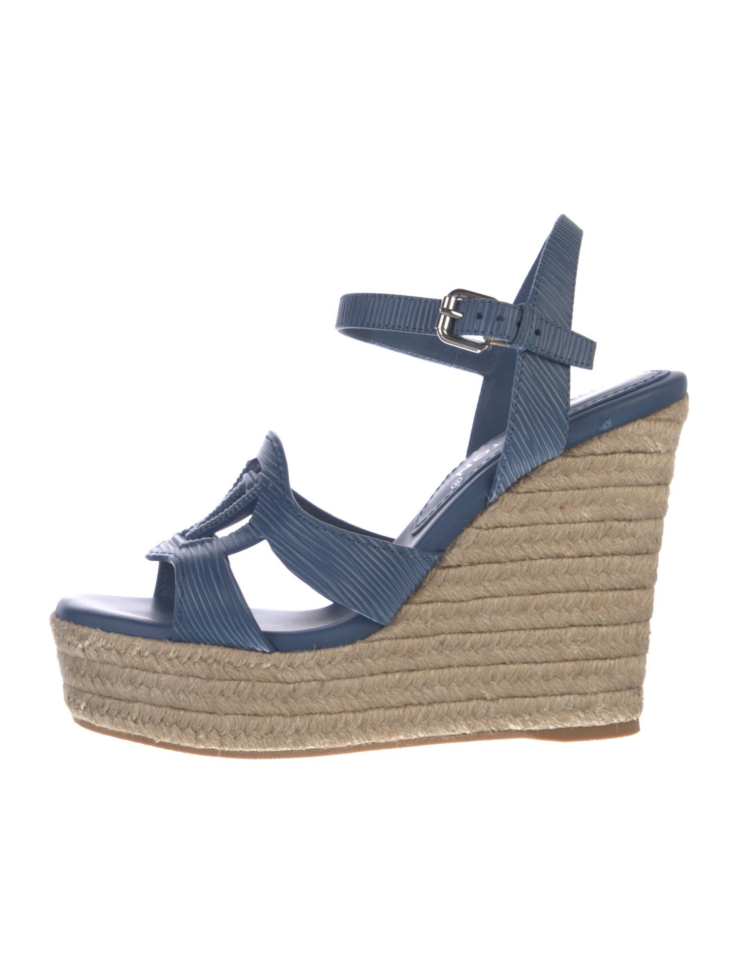 Louis Vuitton Monogram Pattern Leather Espadrilles