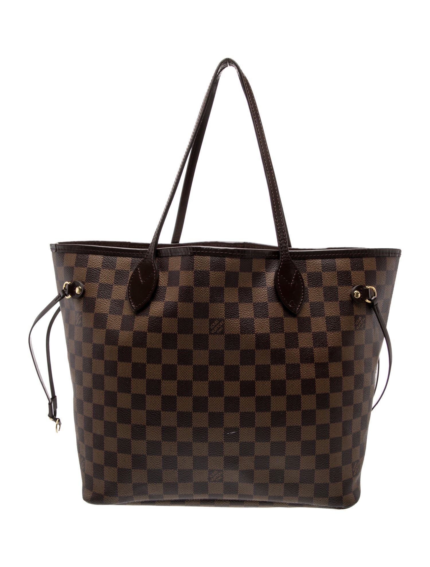 Louis Vuitton Damier Ebene Neverfull w/Pouch MM