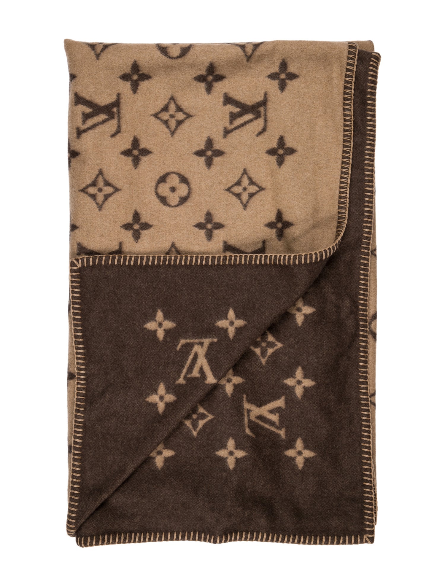 Louis Vuitton Neo Monogram Throw Blanket