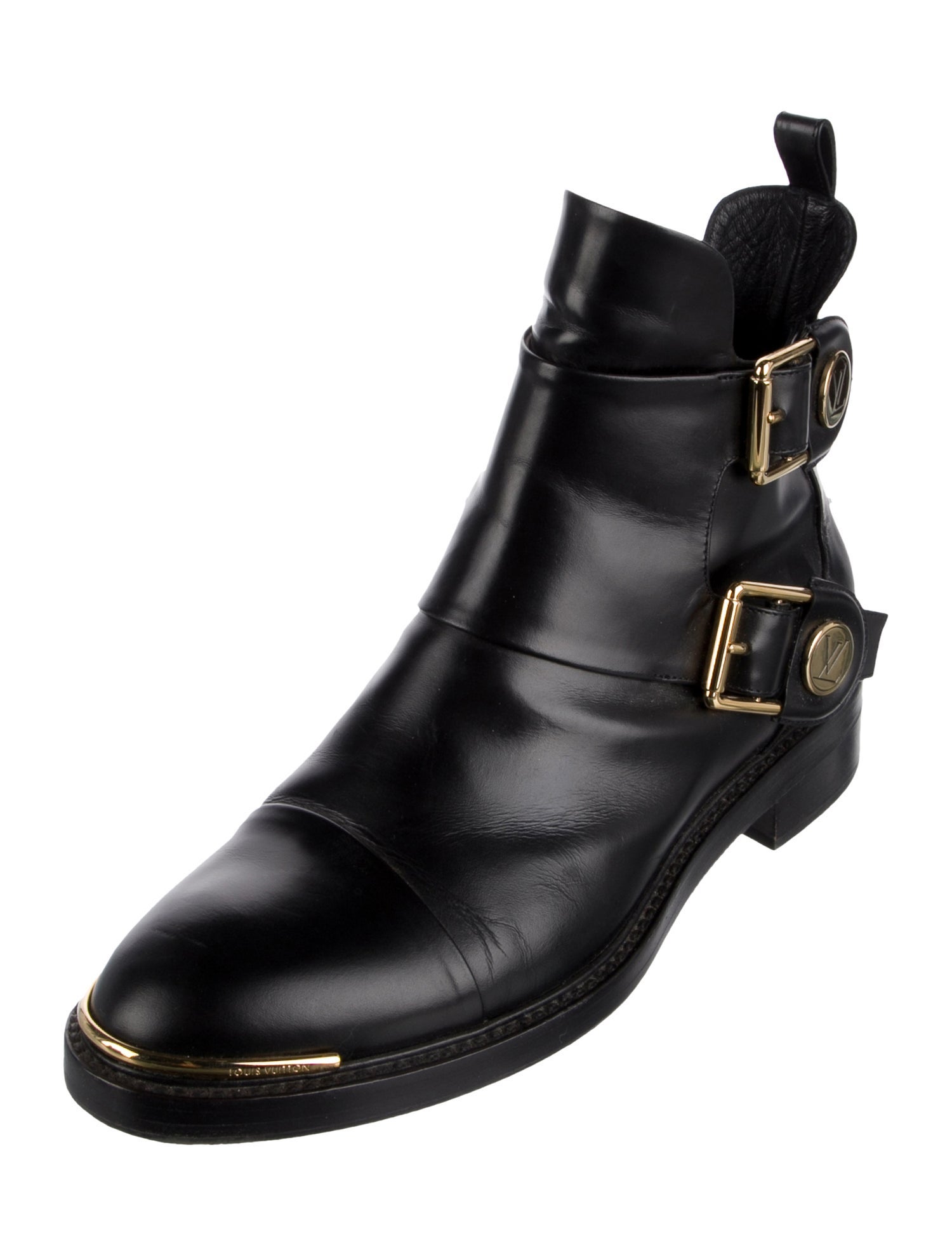Louis Vuitton Leather Chelsea Boots