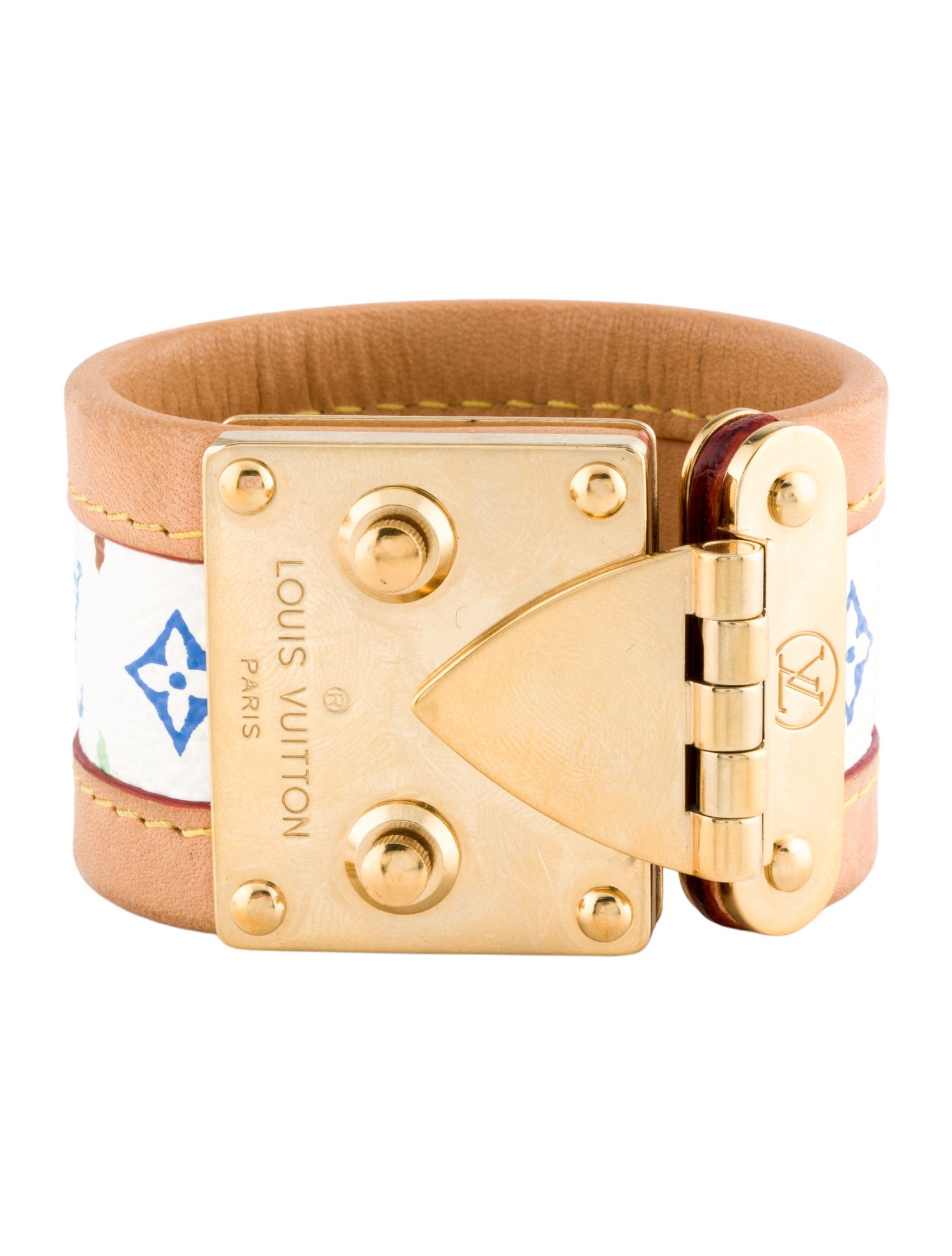 Louis Vuitton Monogram S-Lock Bracelet