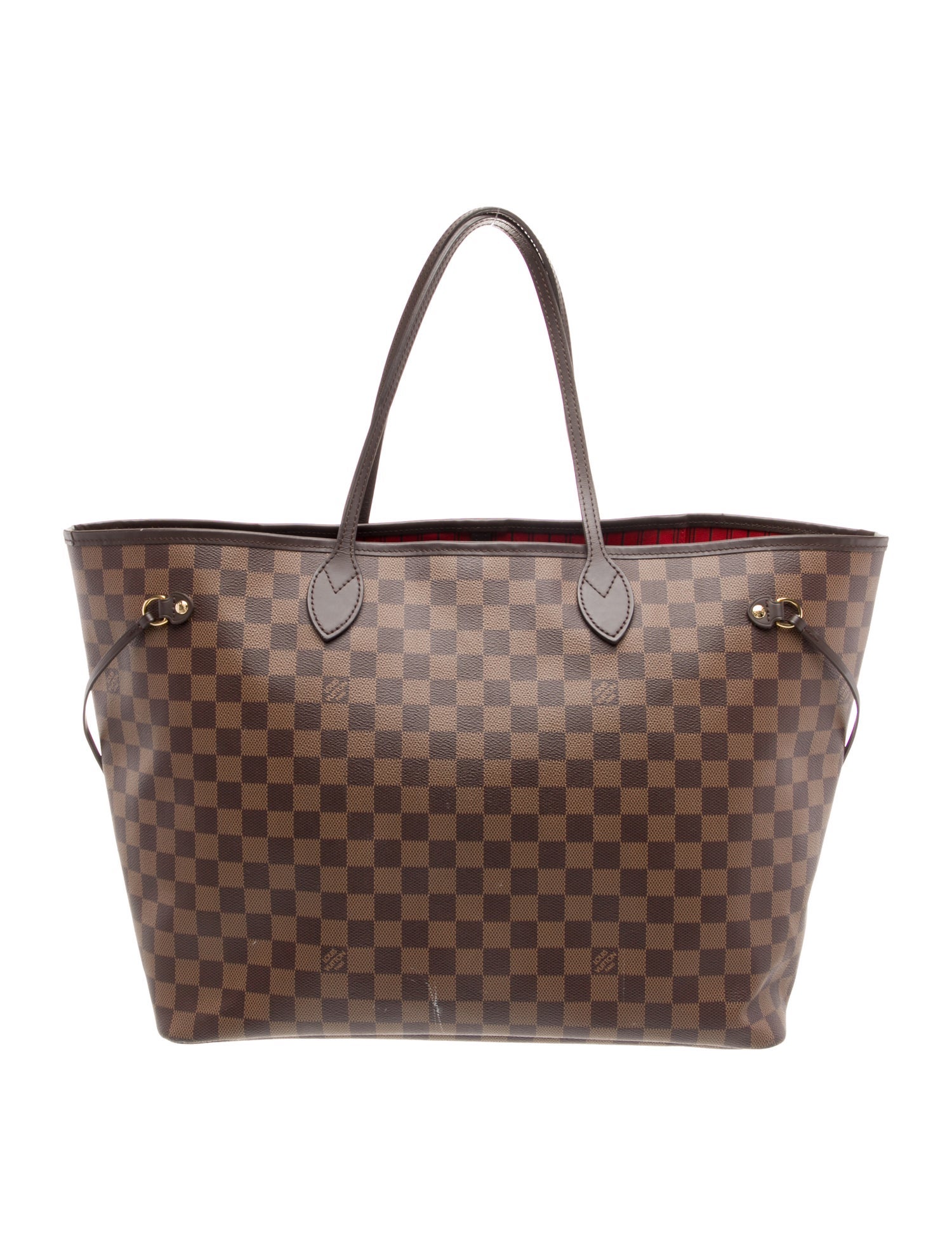 Louis Vuitton Damier Ebene Neverfull w/Pouch GM