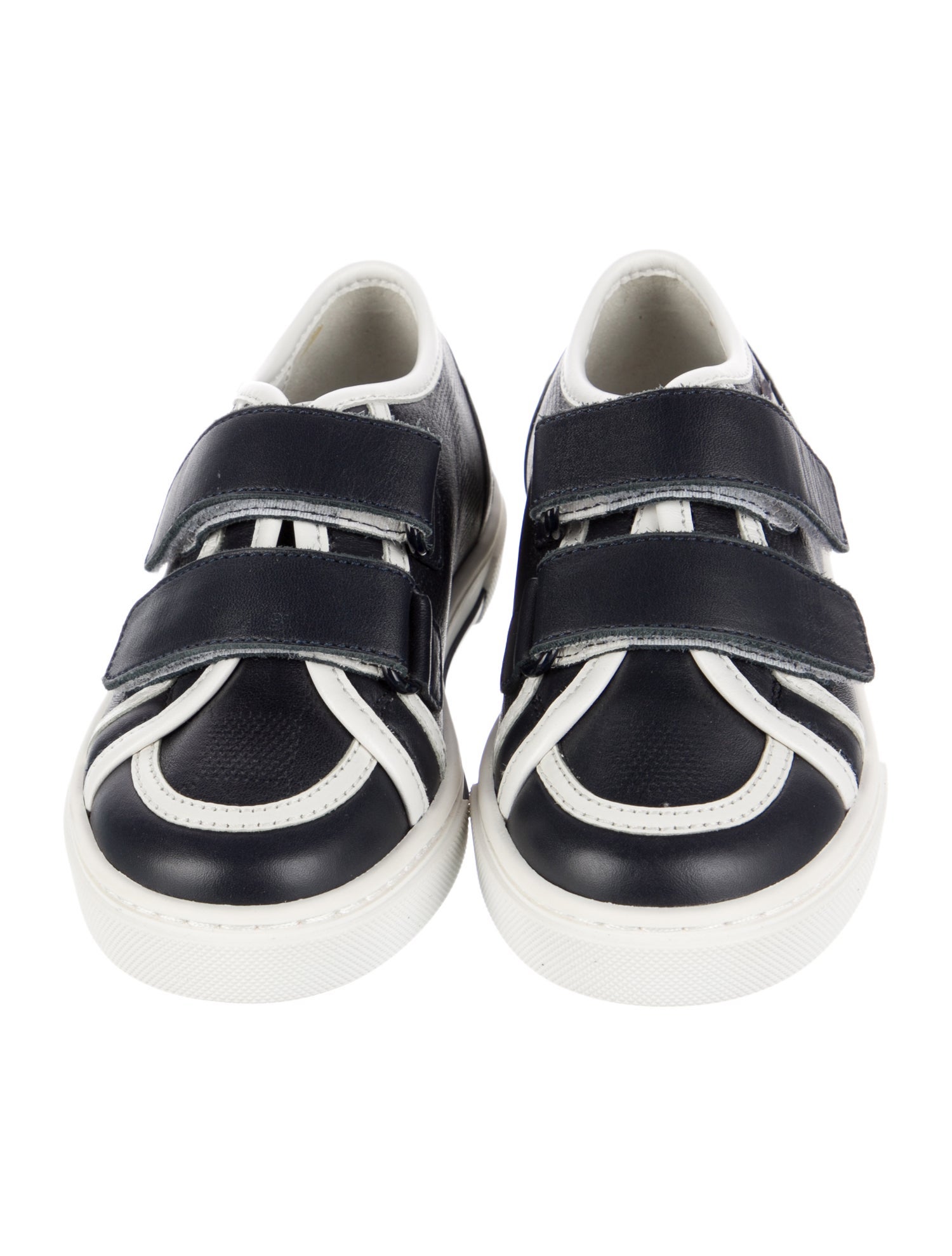 Louis Vuitton Boys leather Damier Ebène Sneakers