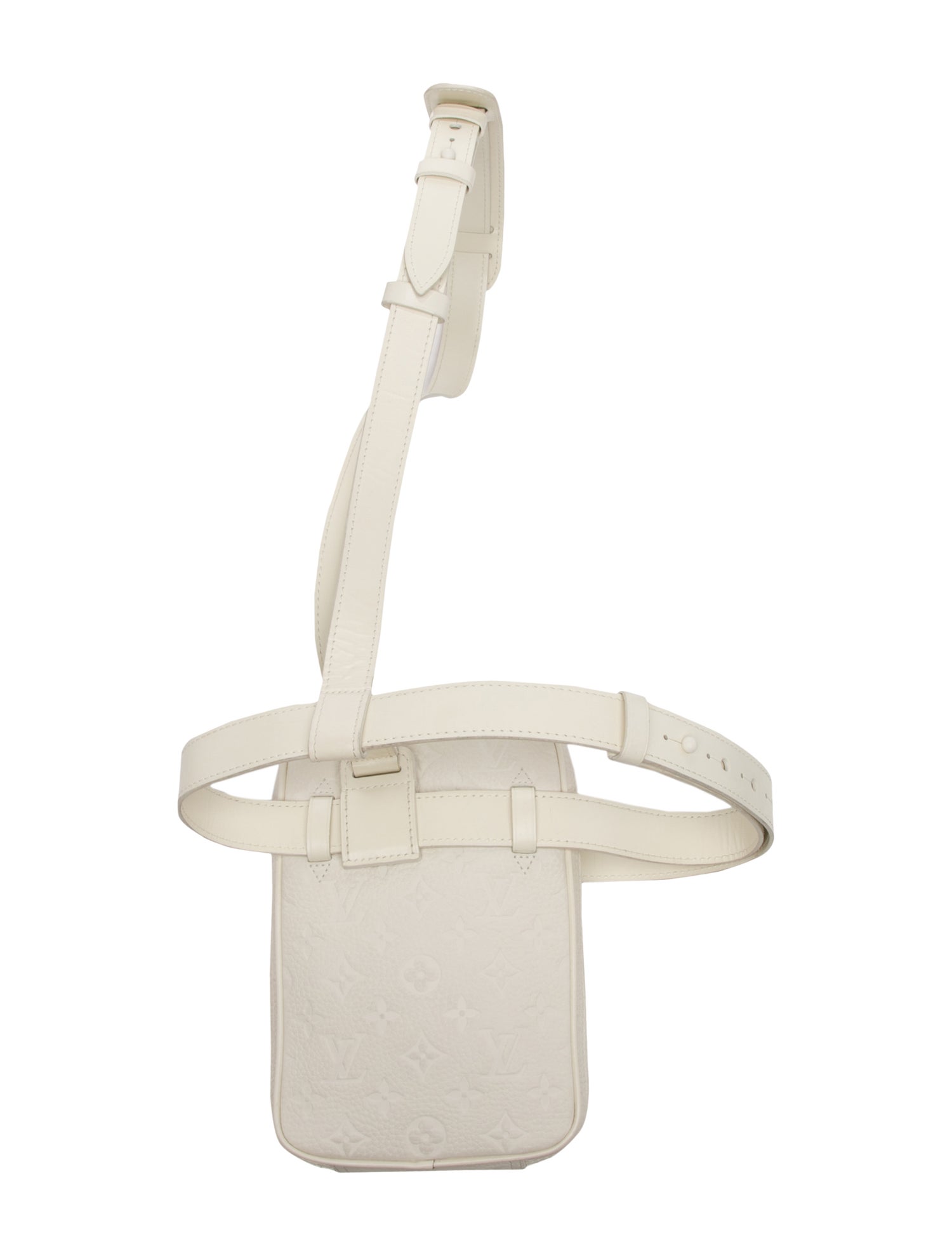 Louis Vuitton Monogram Monogram Taurillon Utility Side