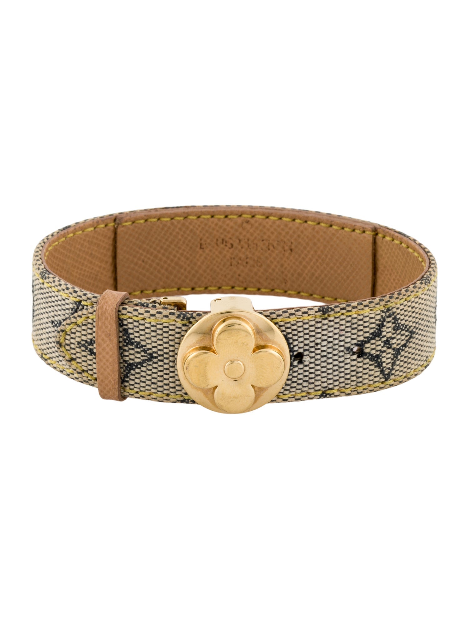 Louis Vuitton Leather Epi Wish Bracelet