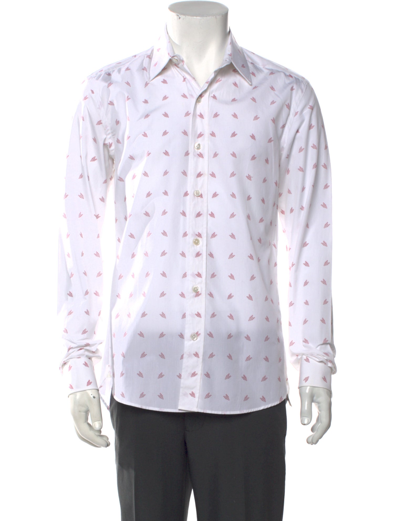 Louis Vuitton 2016 Polka Dot Print Shirt