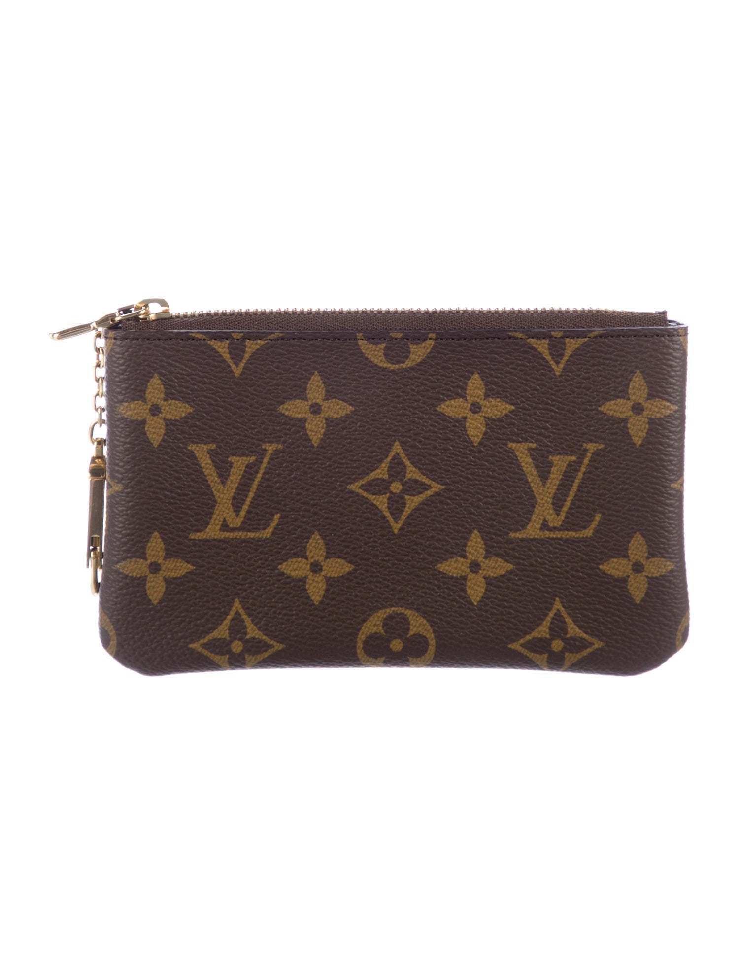 Louis Vuitton Monogram Pattern Coated Canvas Zippy Compact Wallet