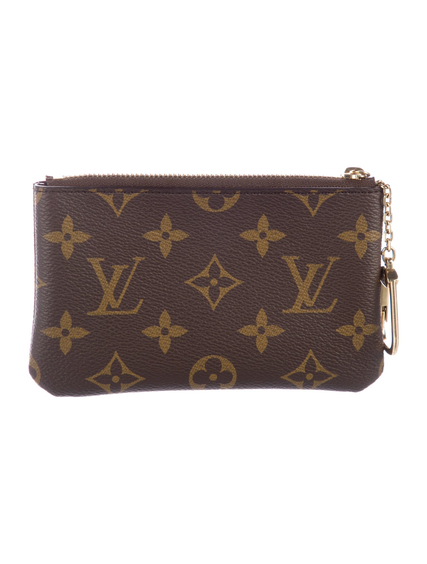 Louis Vuitton Monogram Pattern Coated Canvas Zippy Compact Wallet