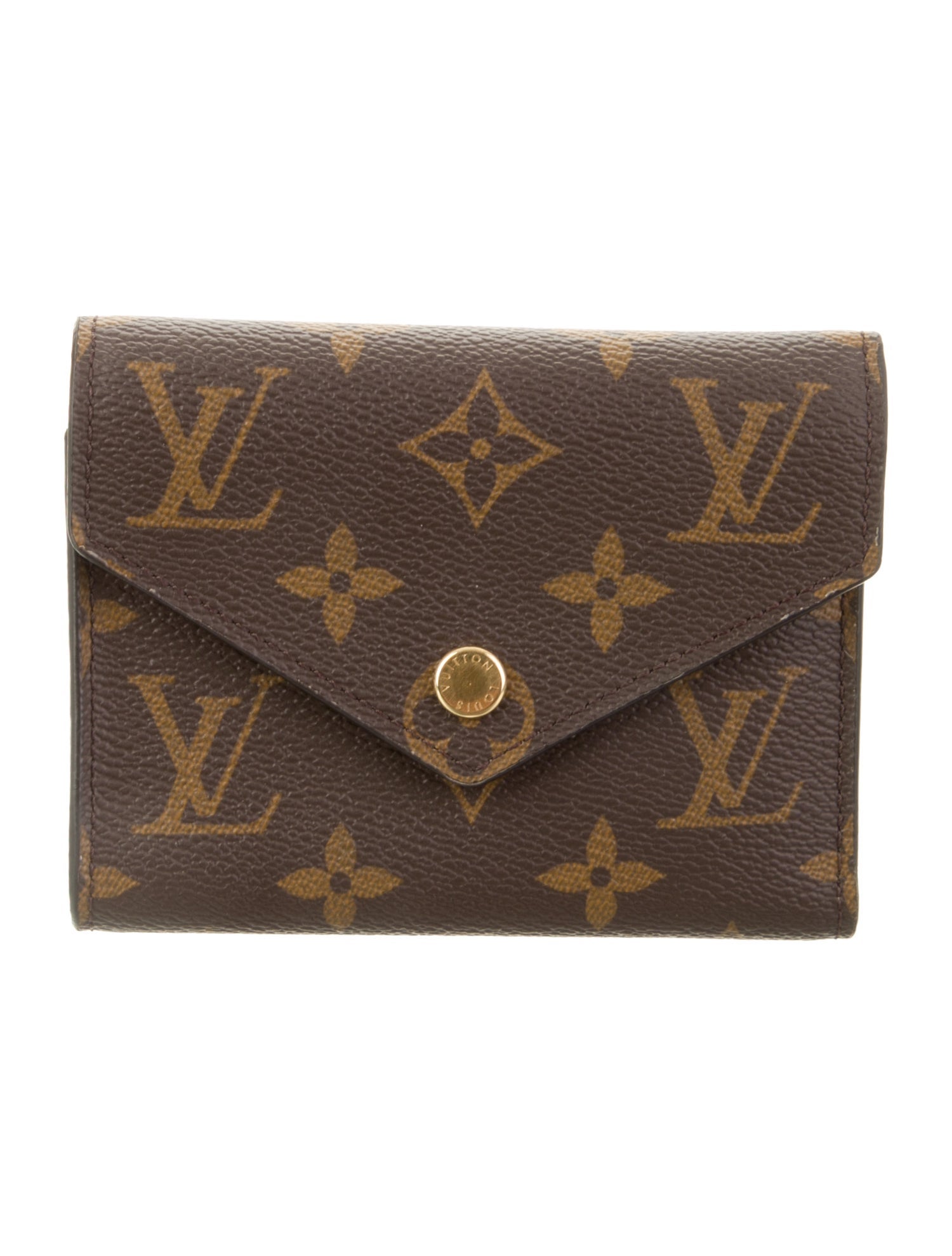 Louis Vuitton LV Monogram Coated Canvas Victorine Wallet