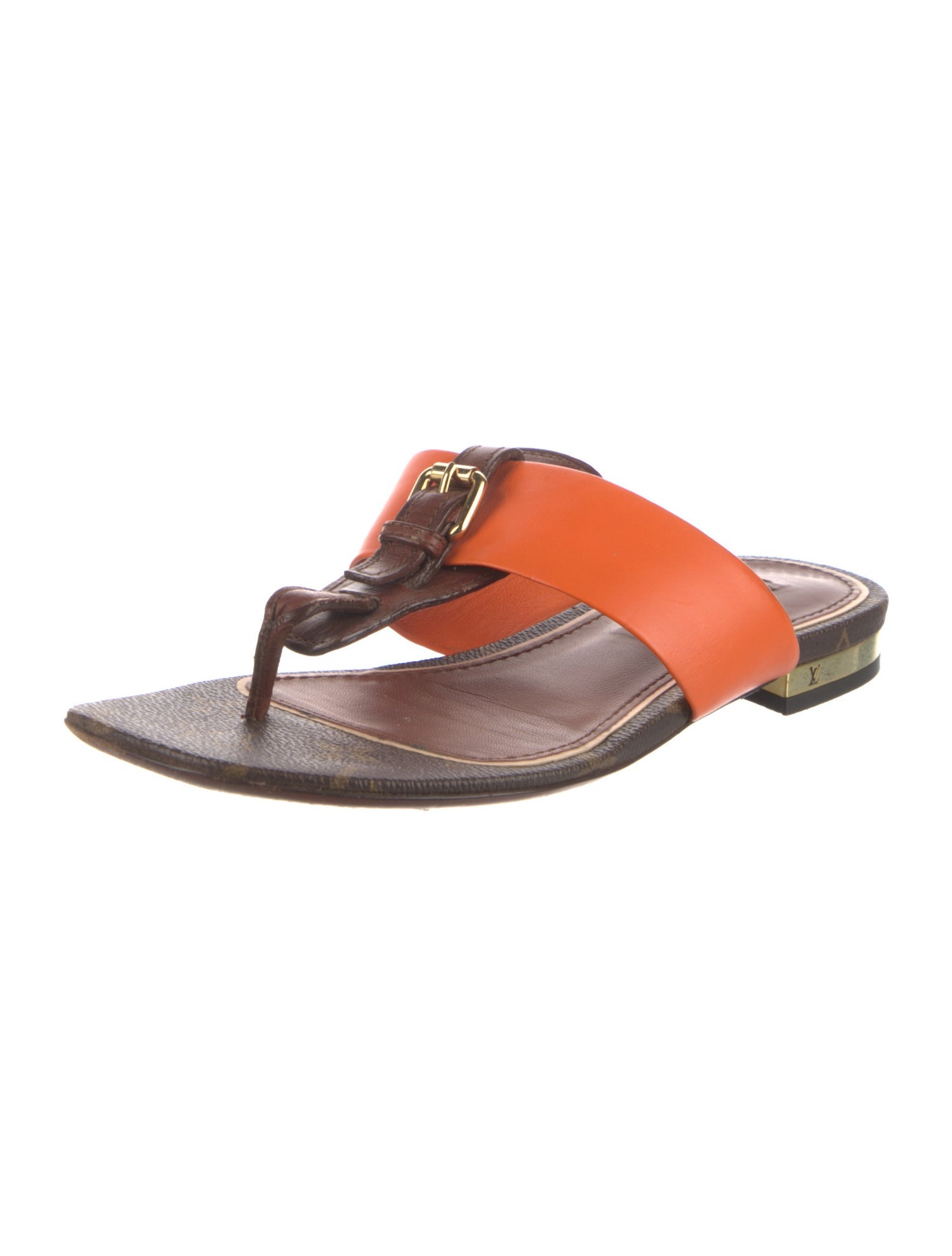 Louis Vuitton Monogram Pattern Slides