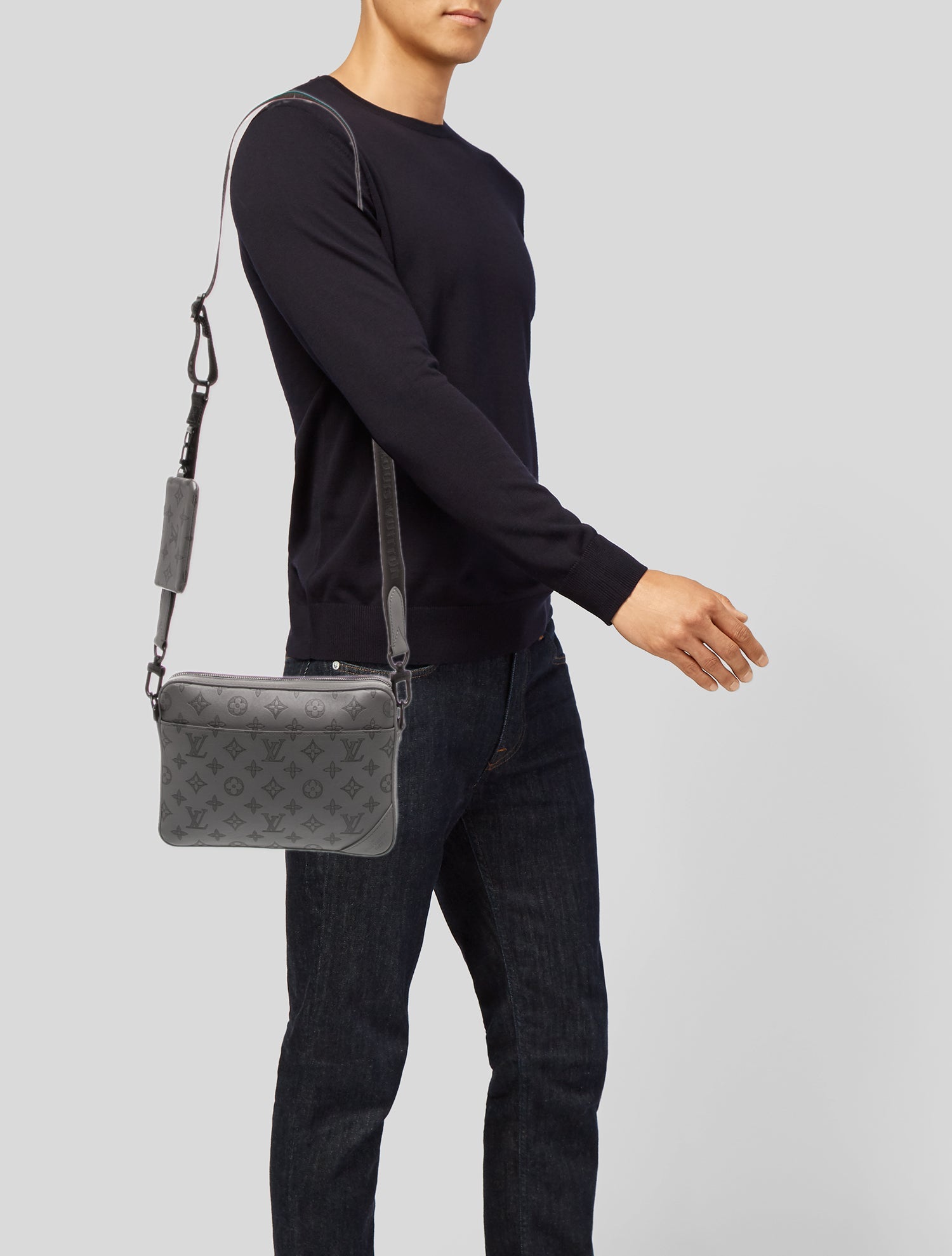 Louis Vuitton LV Monogram Shadow Duo Messenger