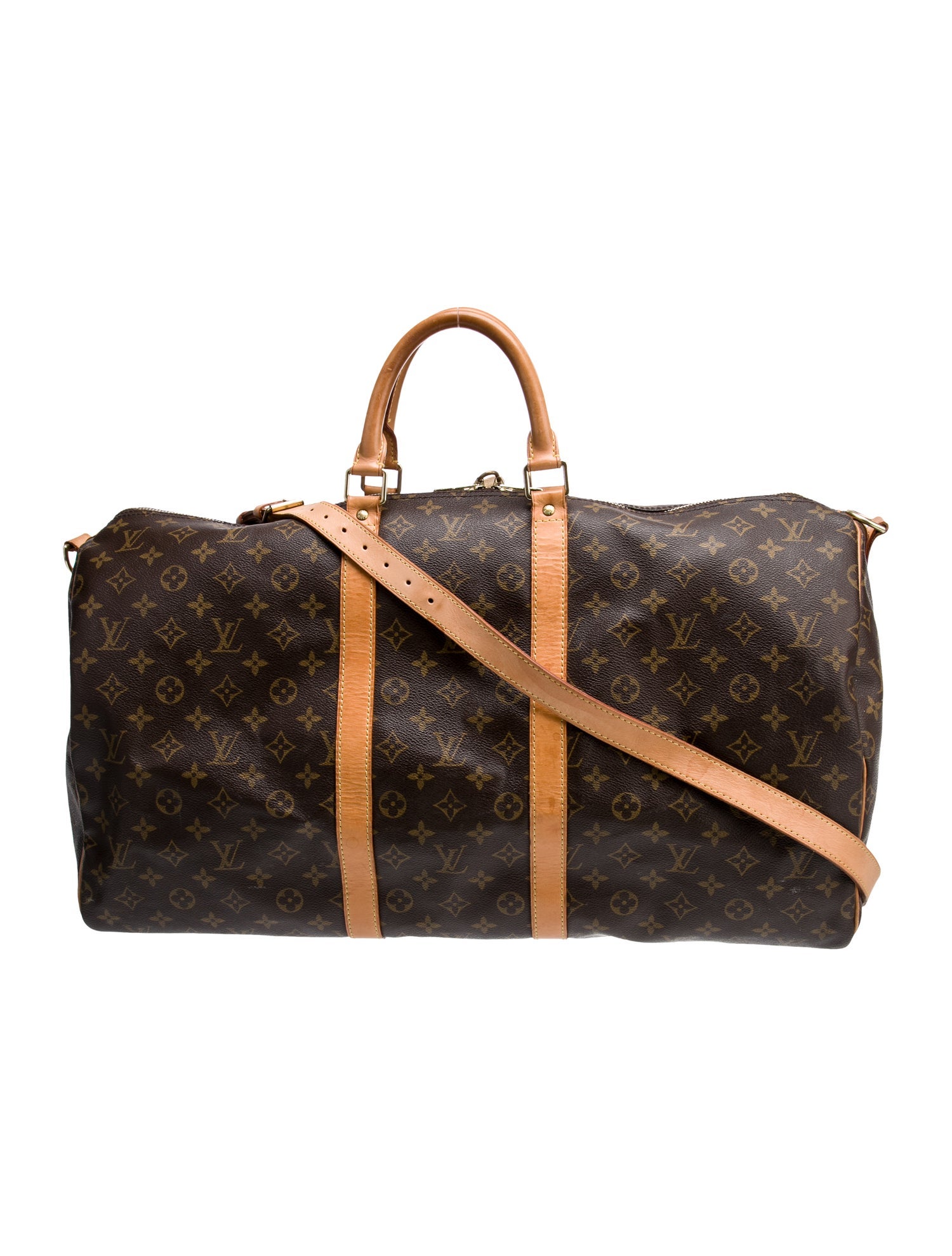 Louis Vuitton LV Monogram Keepall Bandouliere 55