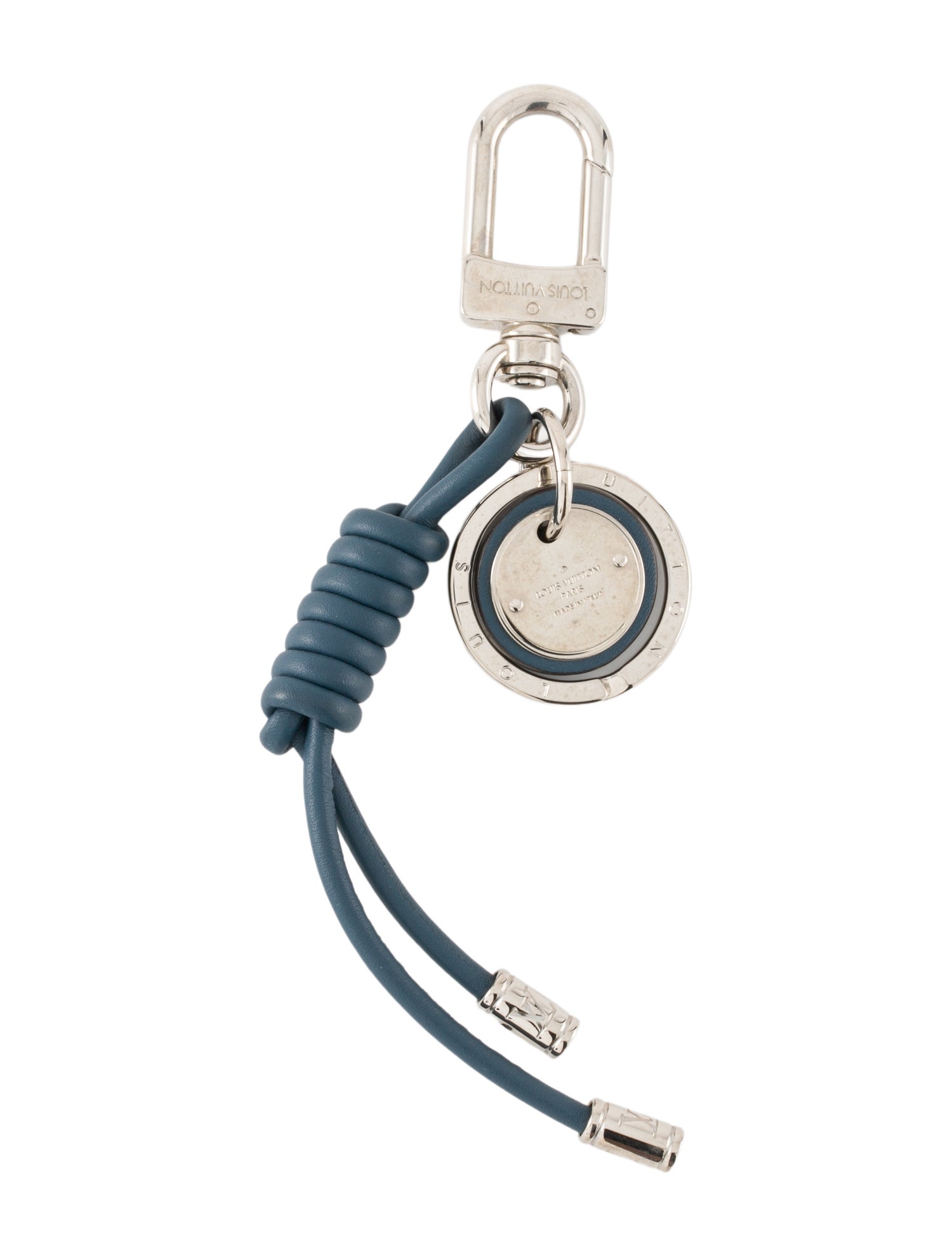 Louis Vuitton Graphite Rope Bag Charm Keyholder