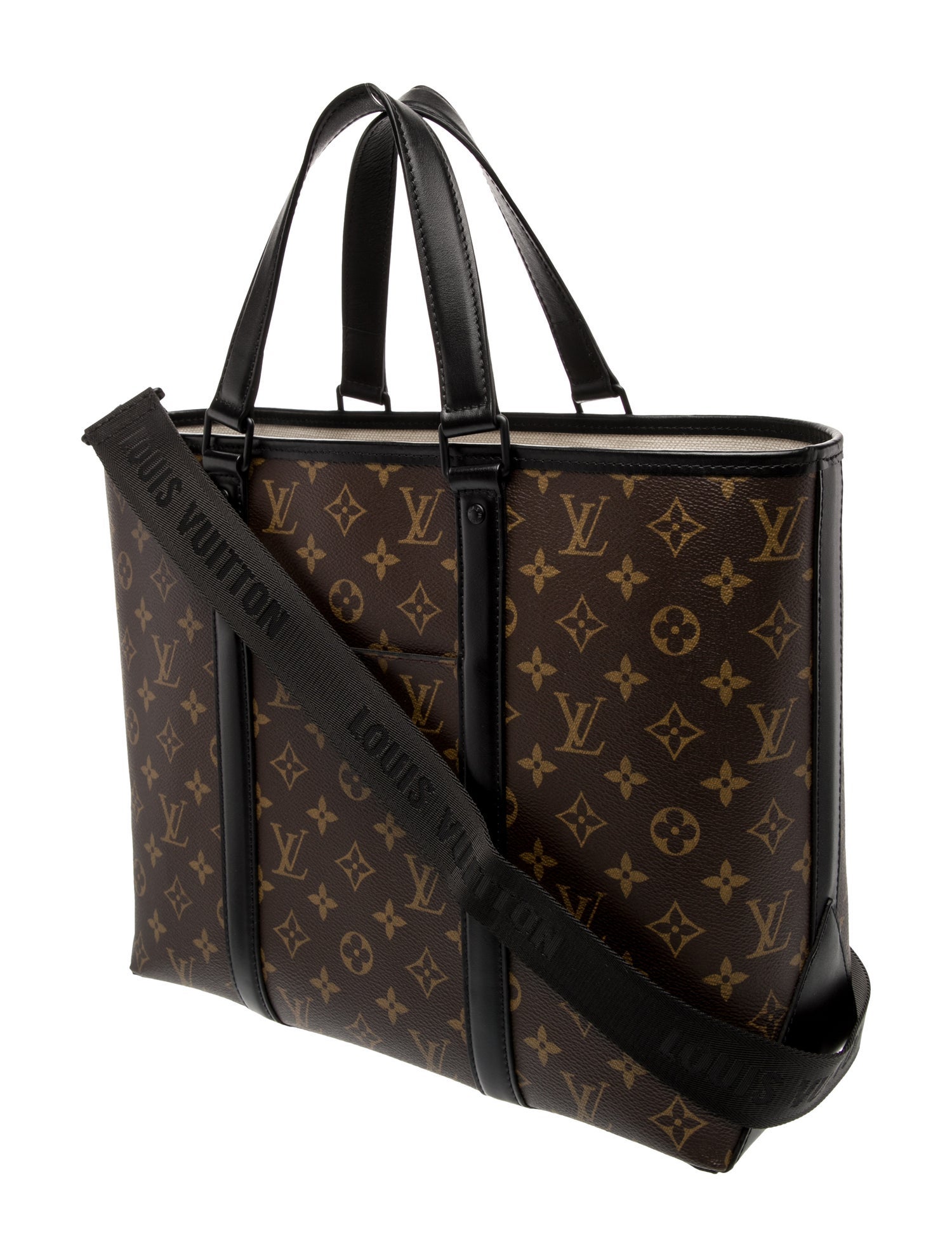 Louis Vuitton LV Monogram Macassar Weekend Tote