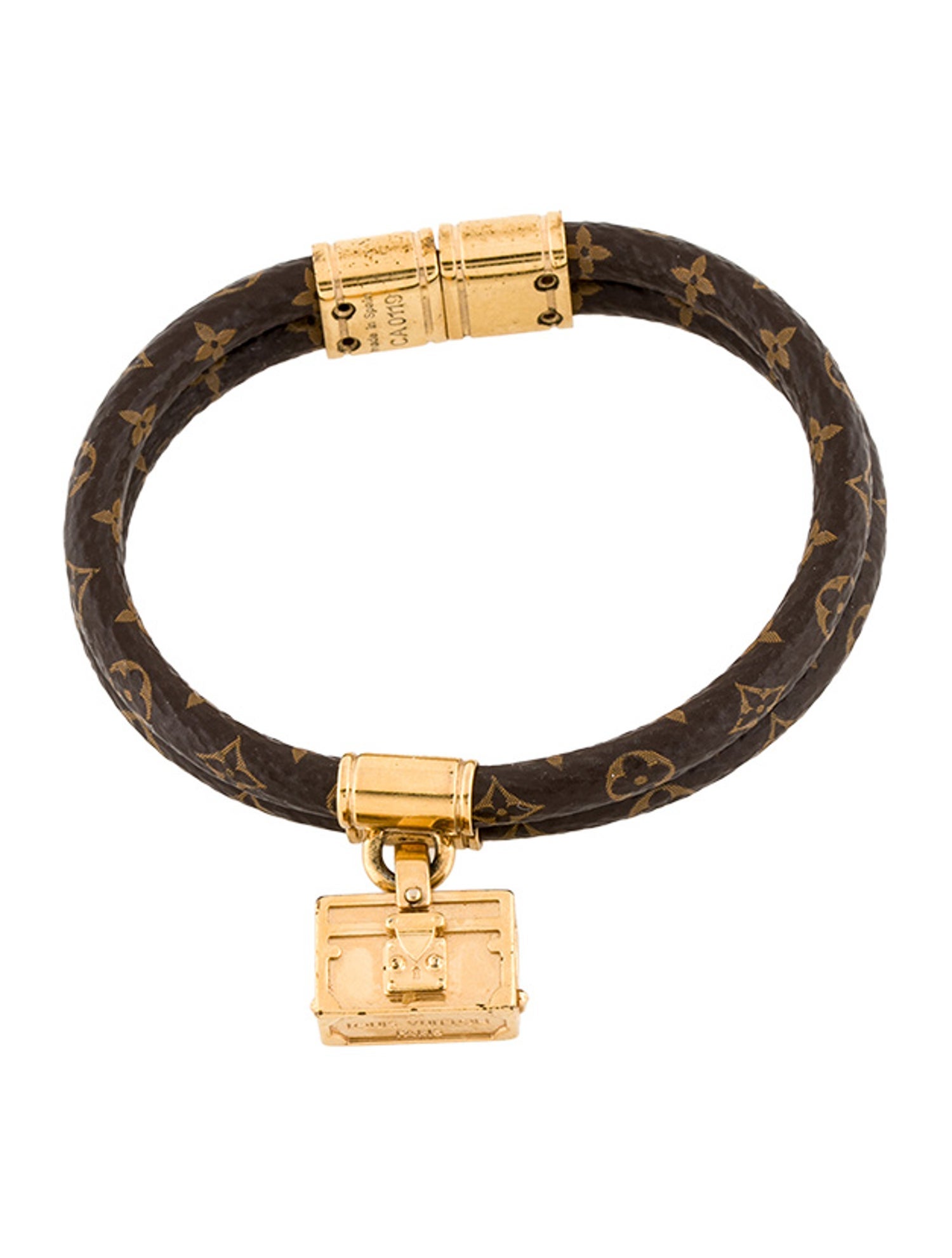 Louis Vuitton Petite Malle Monogram Bracelet