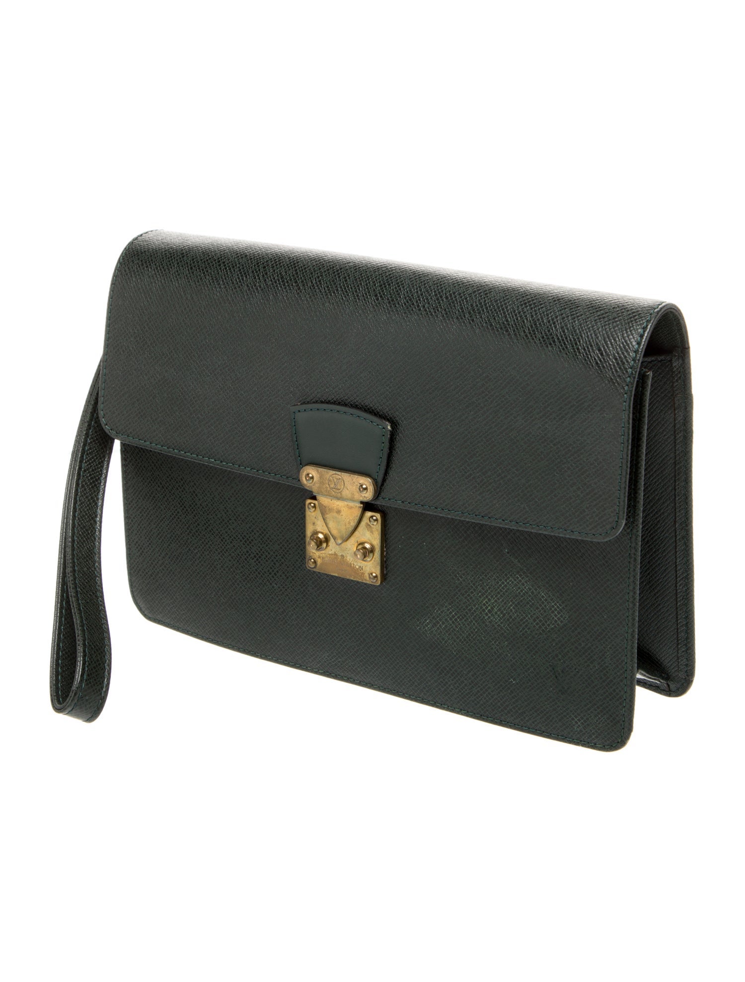 Louis Vuitton Taiga Leather Pochette Vintage