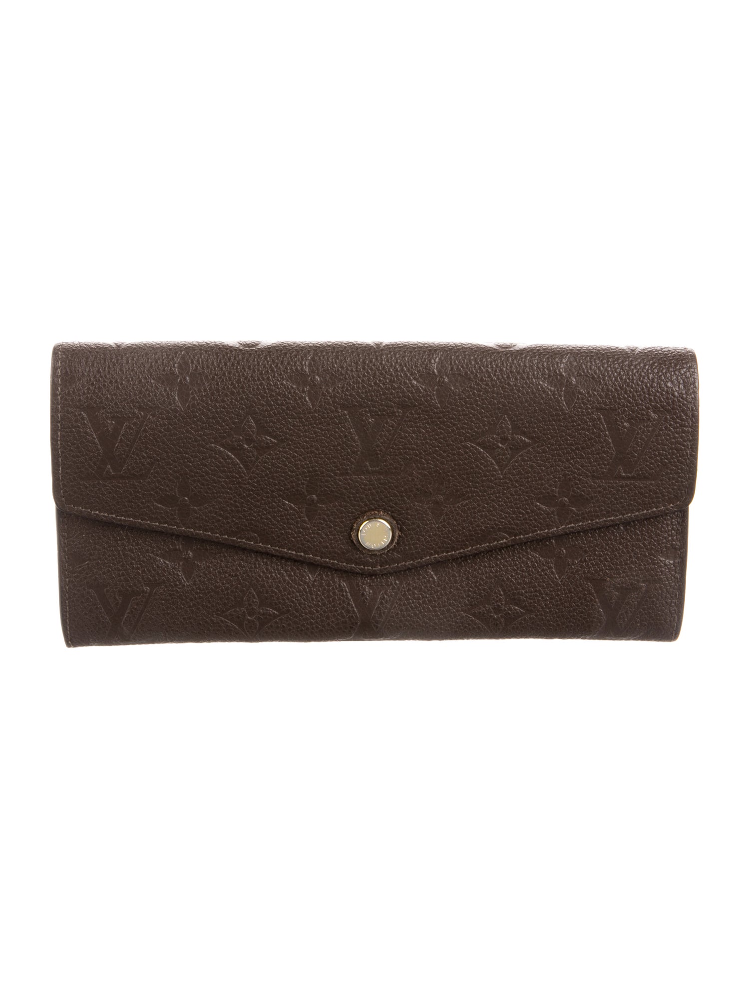 Louis Vuitton Monogram Pattern Empreinte Leather Curieuse Wallet