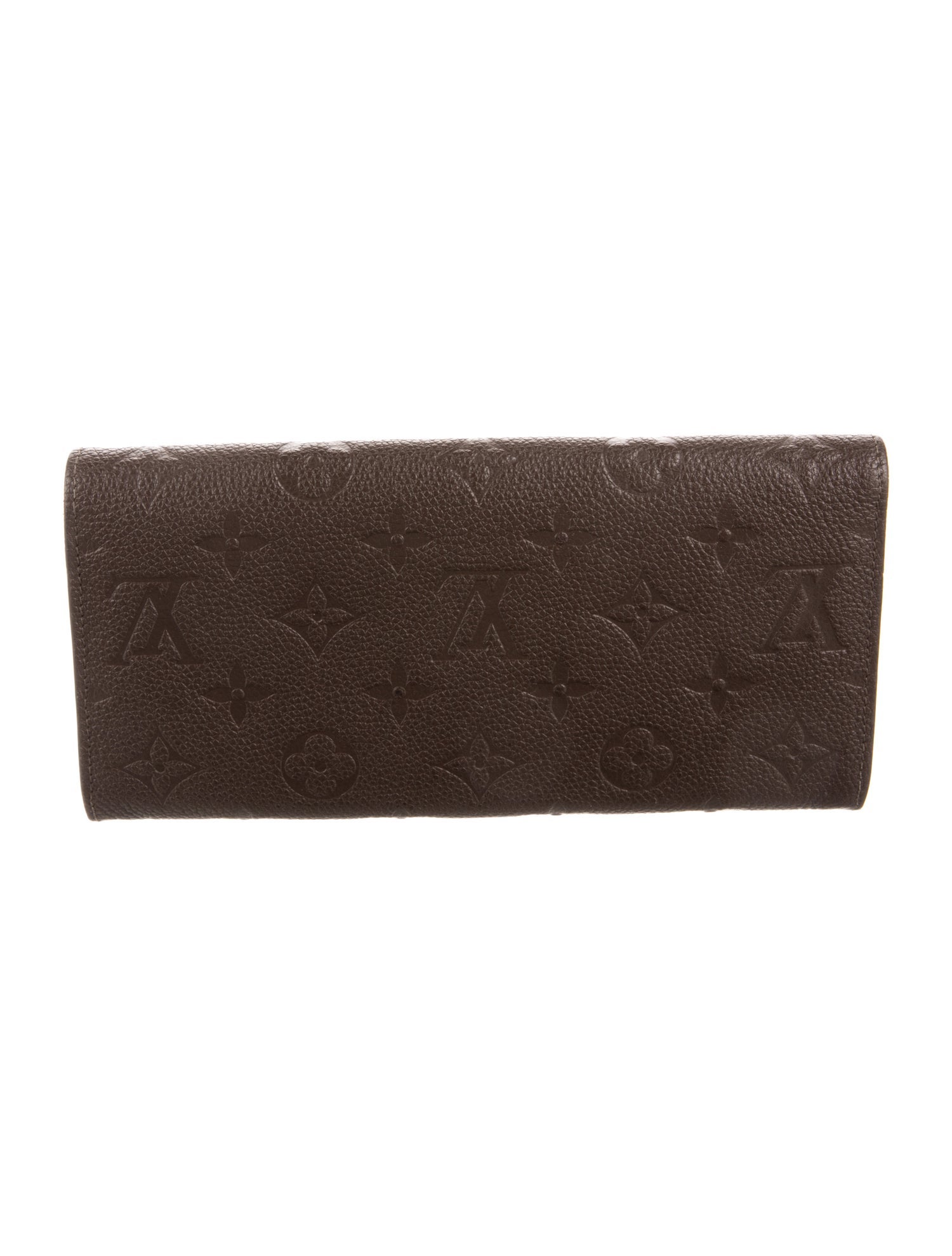 Louis Vuitton Monogram Pattern Empreinte Leather Curieuse Wallet