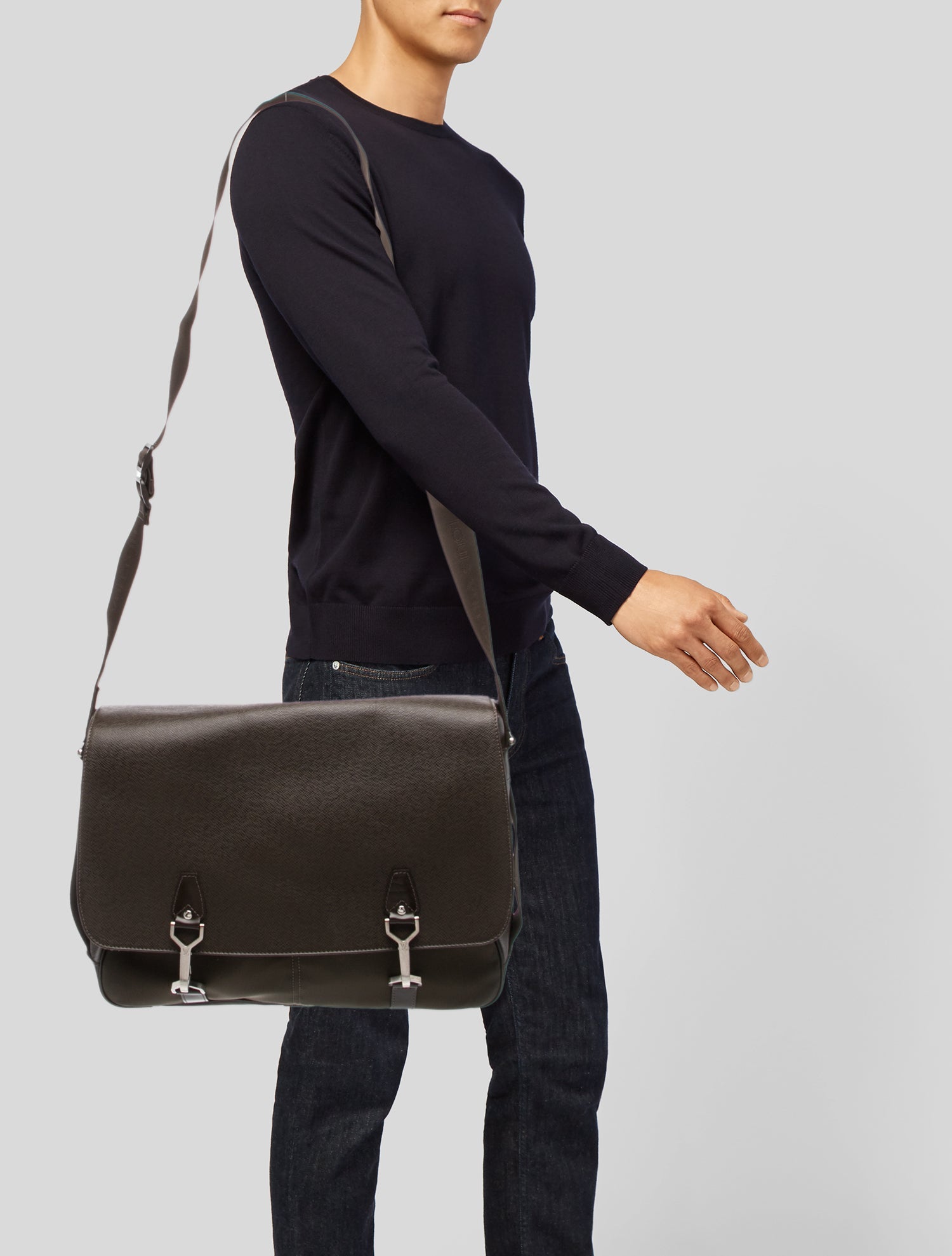 Louis Vuitton Canvas Messenger Bag