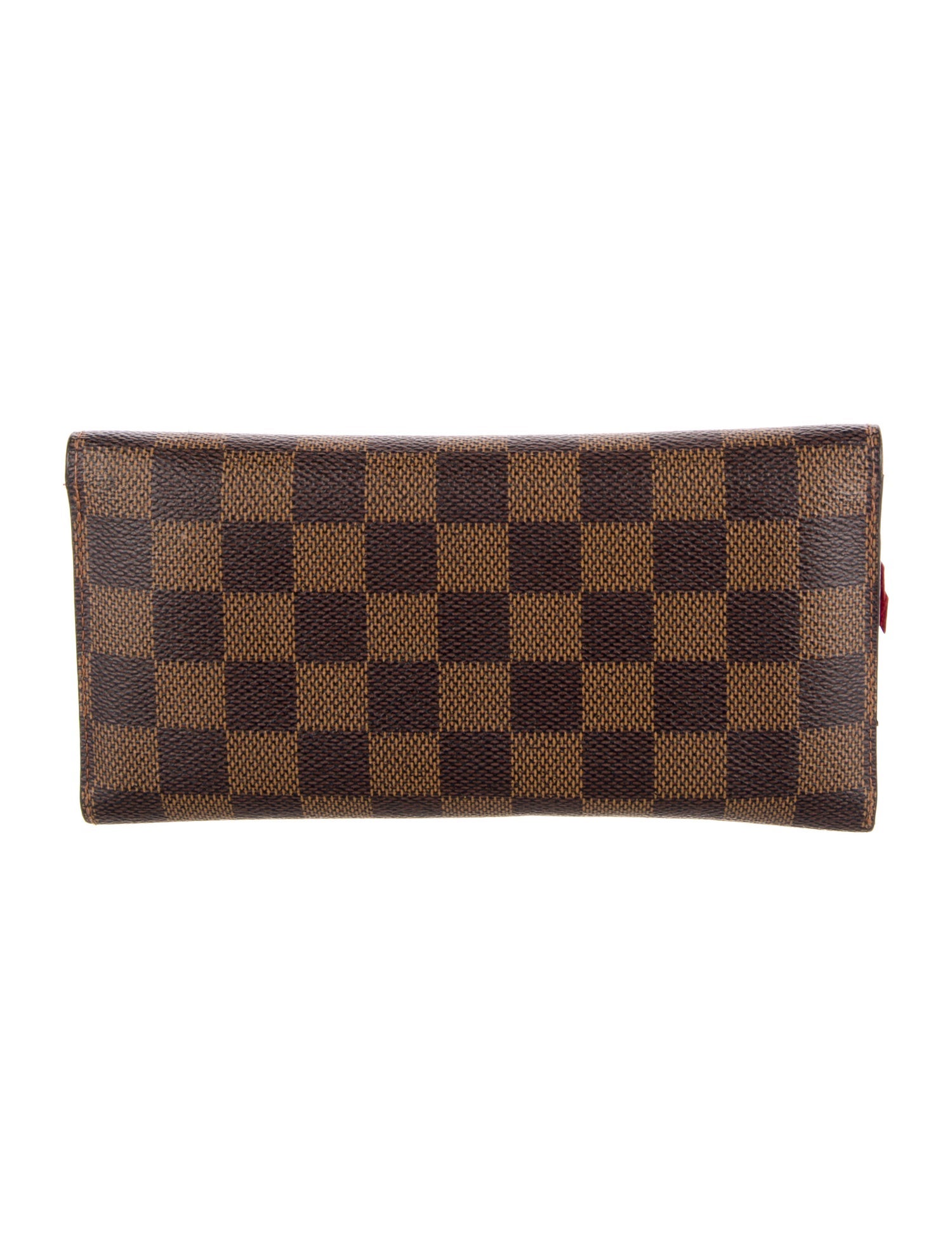 Louis Vuitton 2014 Damier Ebene Pattern Josephine Wallet