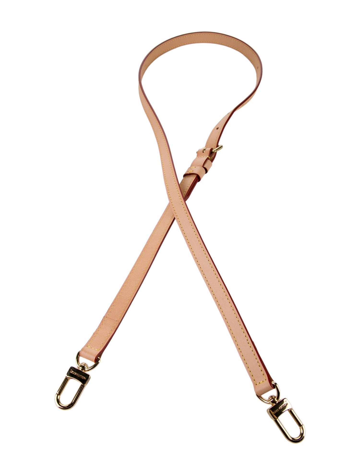 Louis Vuitton Vachetta Leather Adjustable Shoulder Strap 16MM