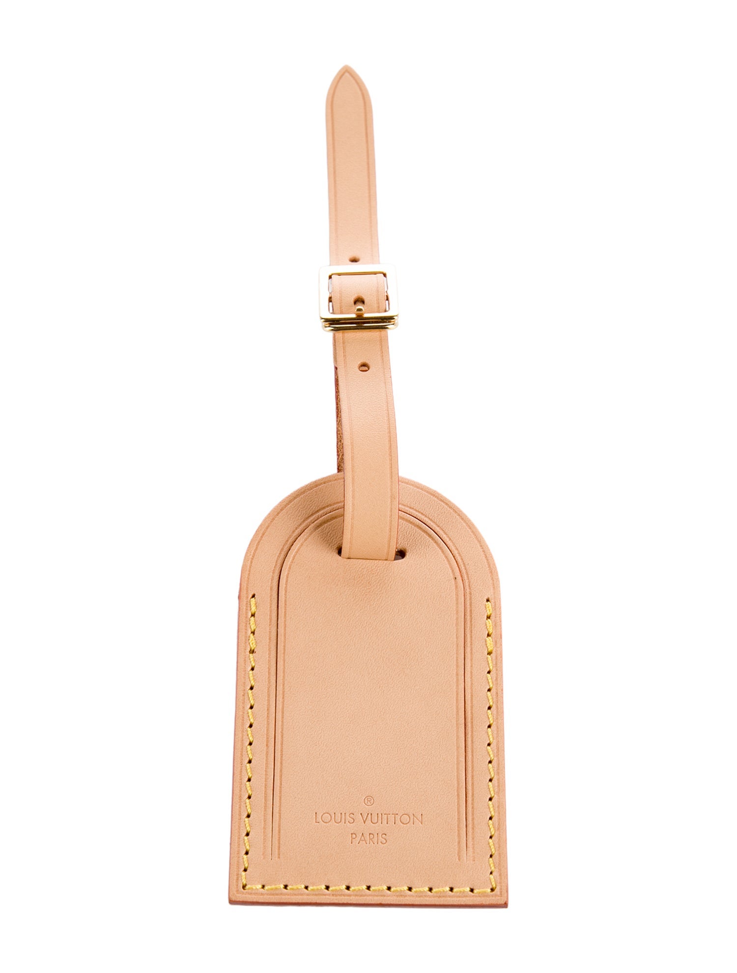 Louis Vuitton Vachetta Luggage Tag