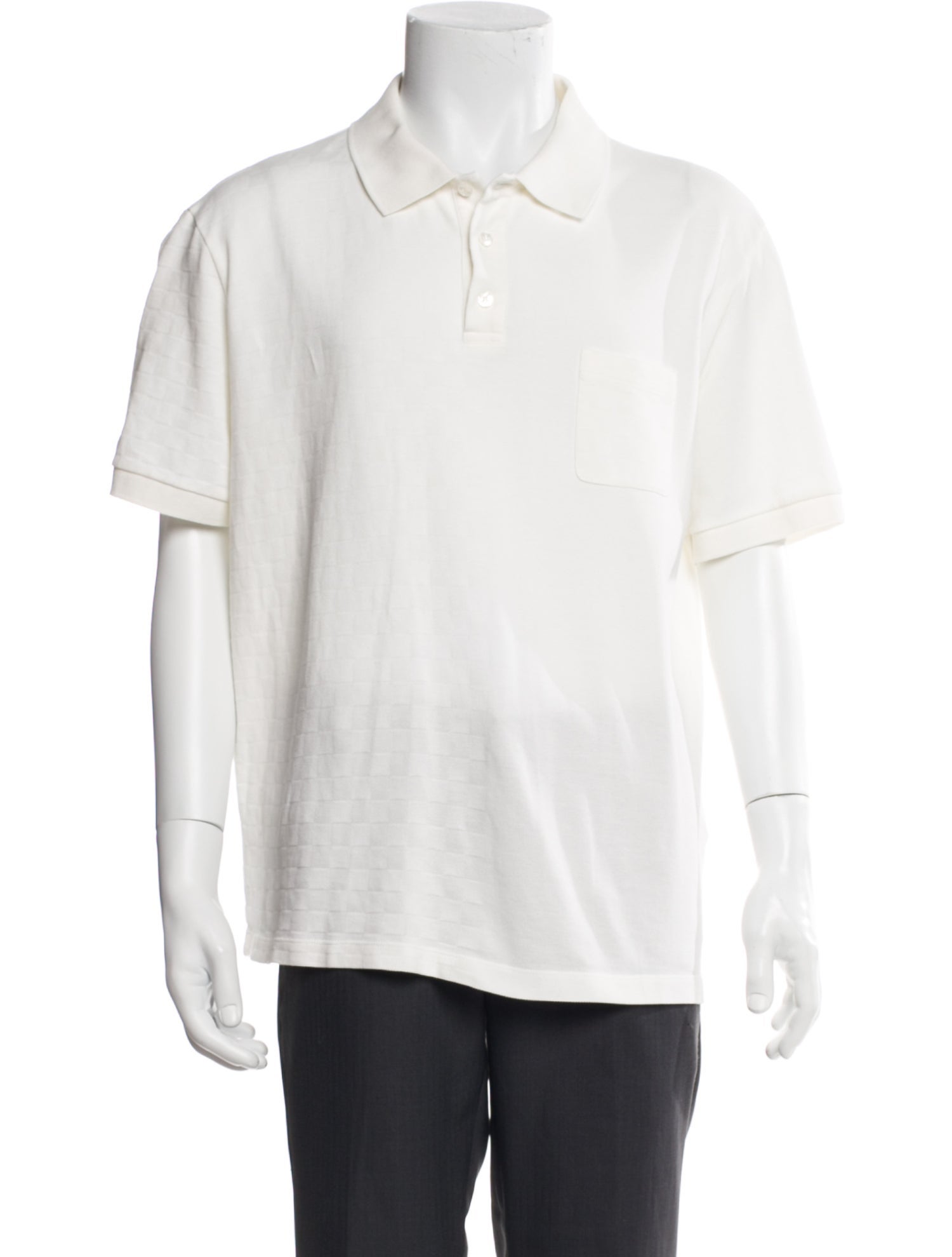 Louis Vuitton 2022 Damier Infini Polo Shirt