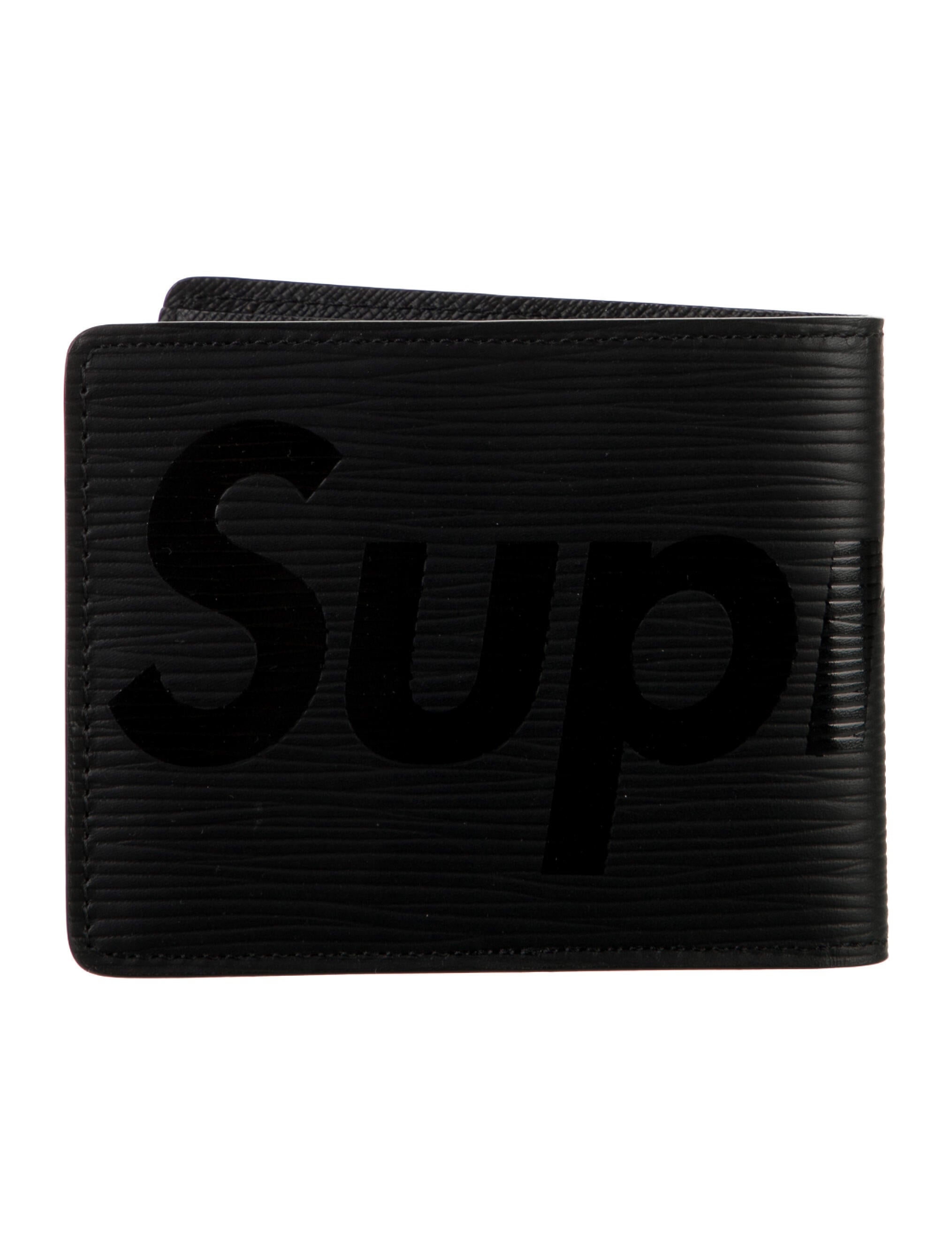 Louis Vuitton x Supreme Leather Printed Wallet
