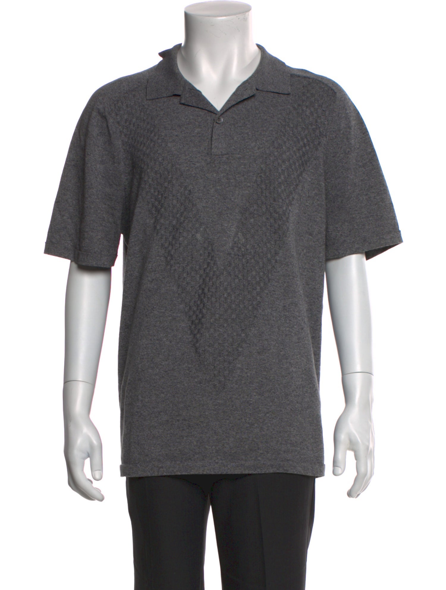 Louis Vuitton 2015 LV Monogram Polo Shirt