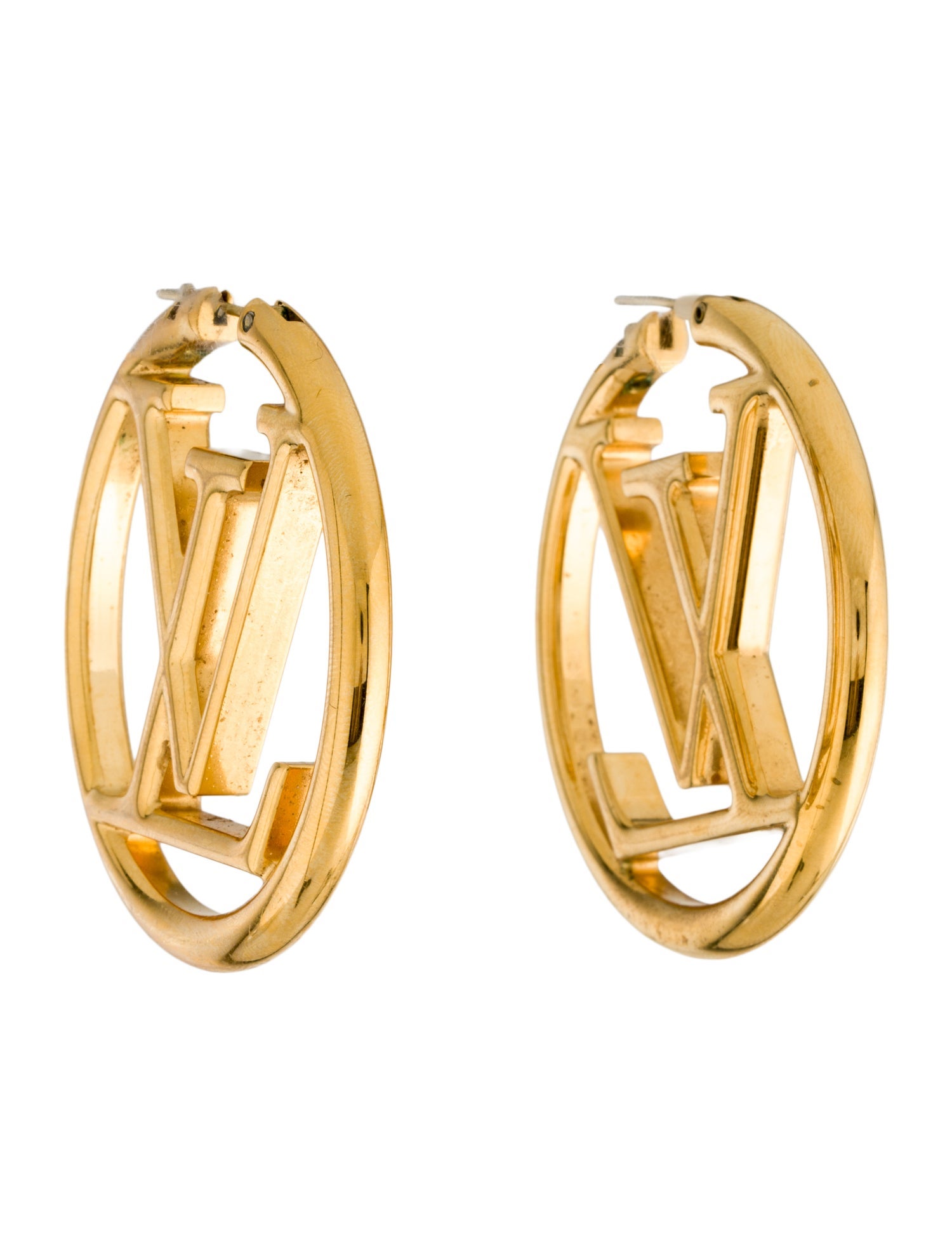 Louis Vuitton Louise Hoop GM Earrings