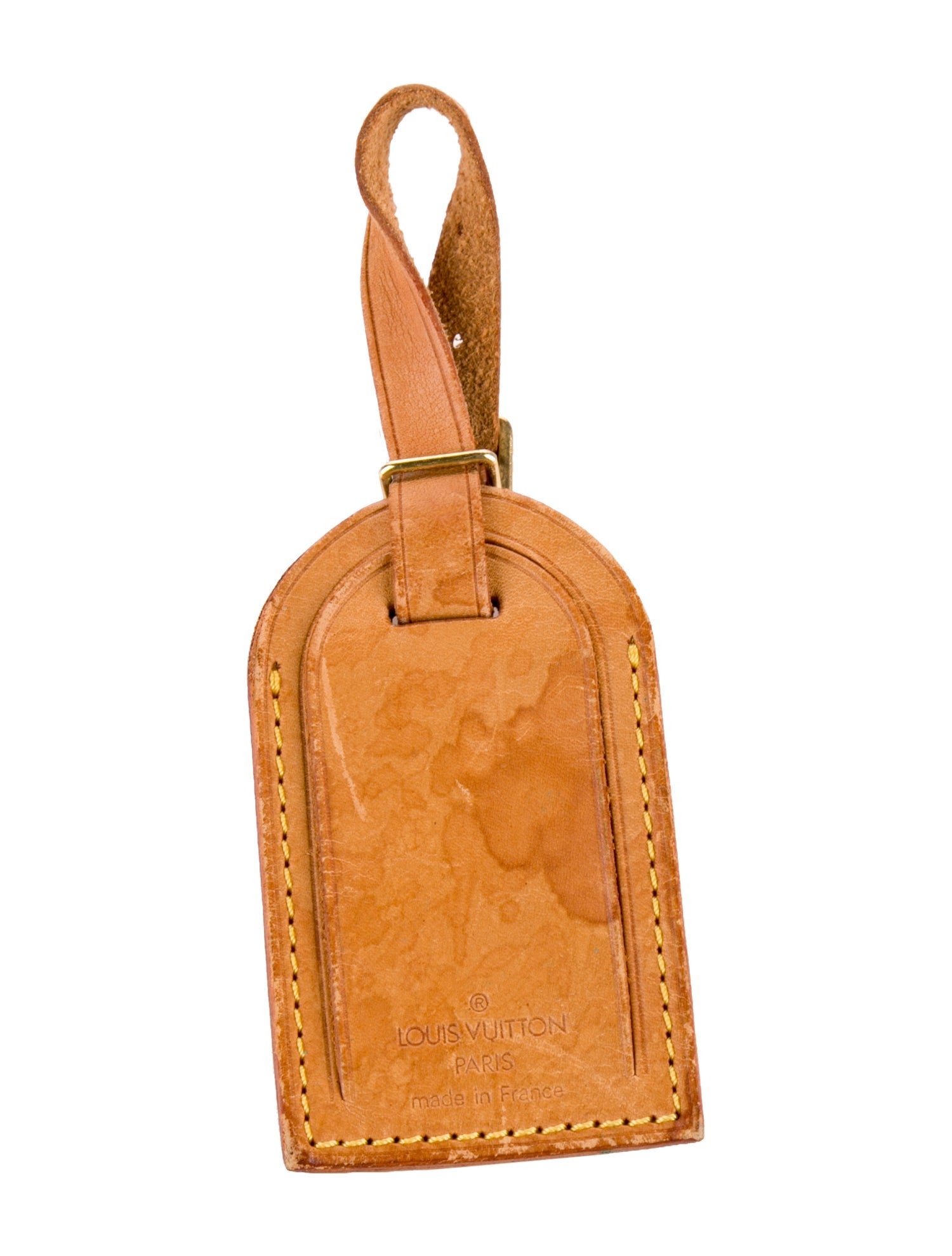 Louis Vuitton Vachetta Luggage Tag