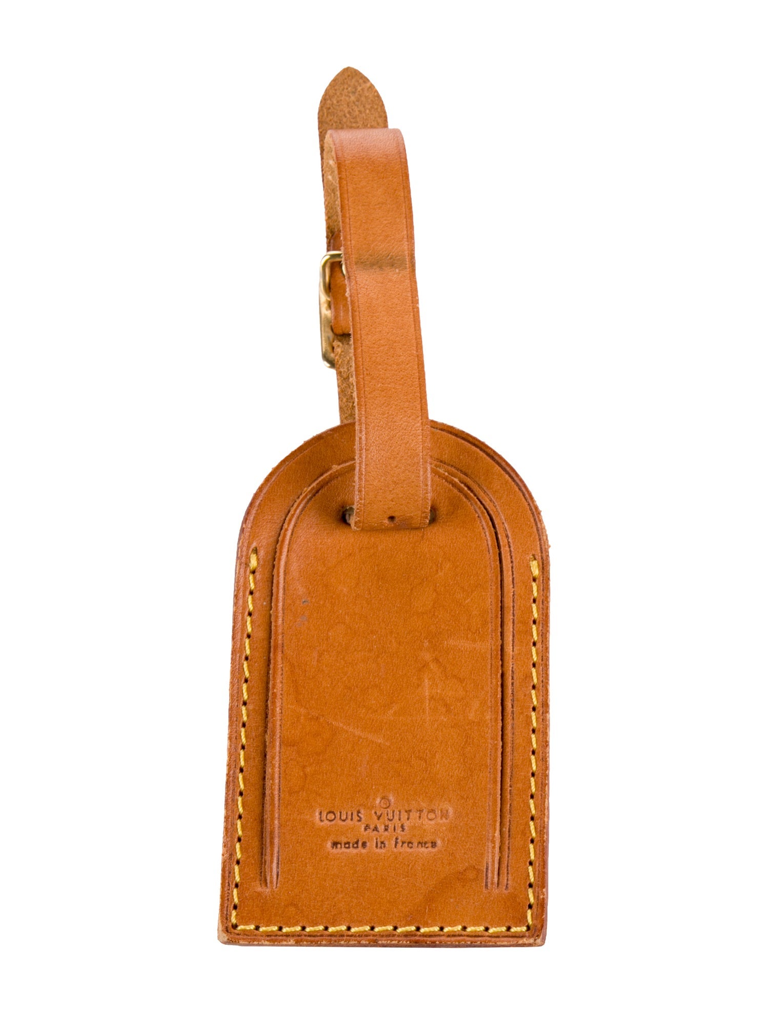 Louis Vuitton Vachetta Luggage Tag